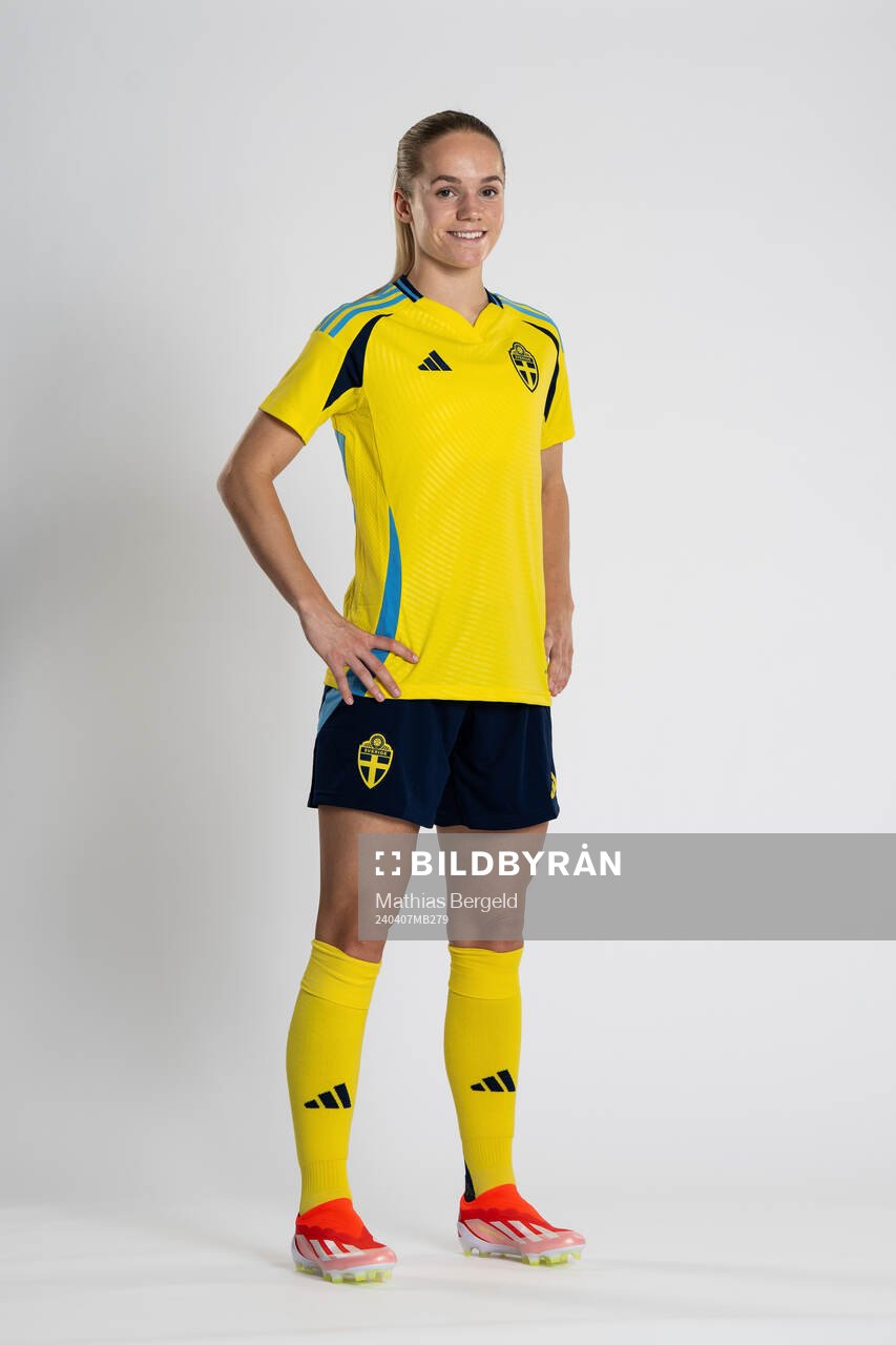 Hanna Lundkvist of the Swedish women's national football