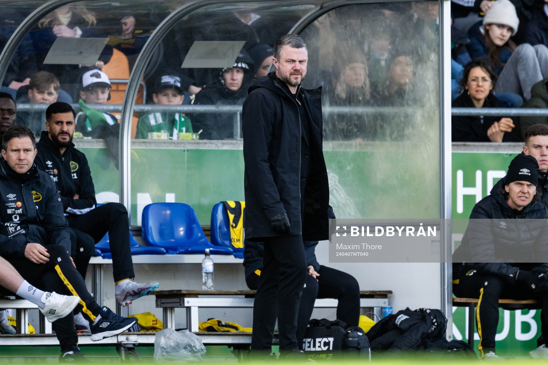Elfsborgs manager Jimmy Thelin