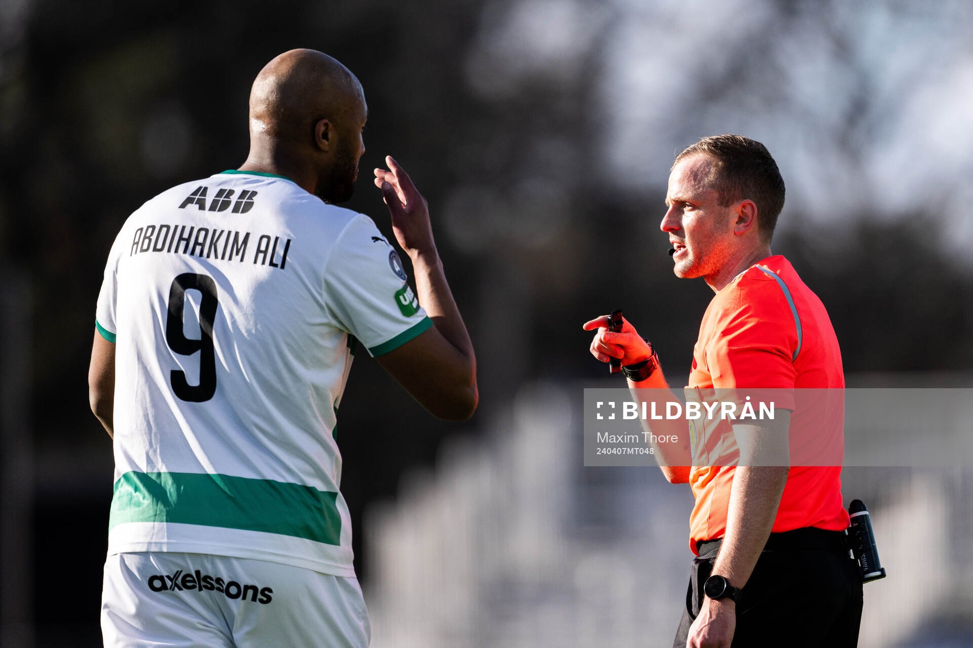 Västerås Jabir Abdihakim Ali och Domare Richard Sundell