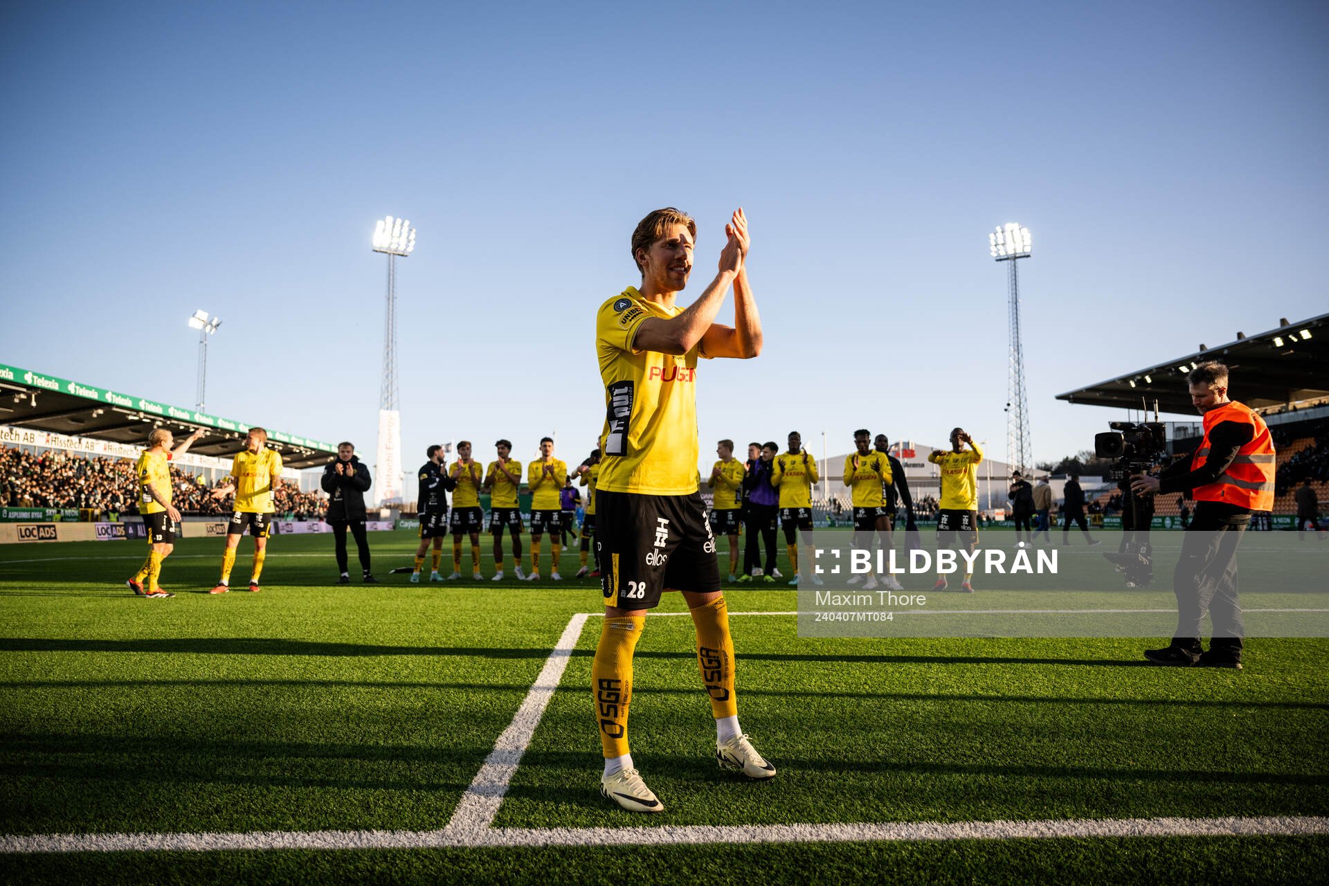 Elfsborgs Noah Söderberg jublar