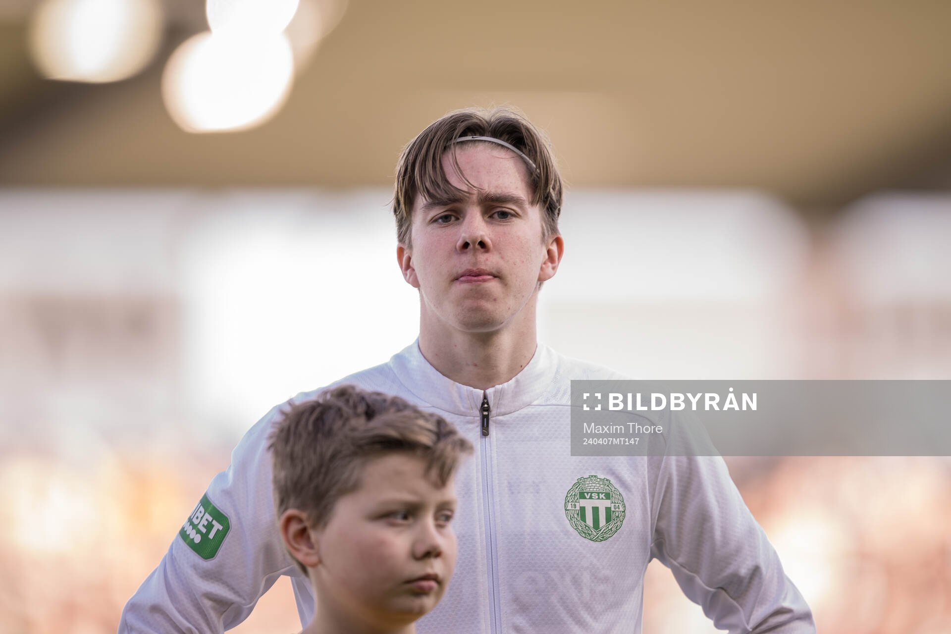 Västerås Max Larsson vid lineup