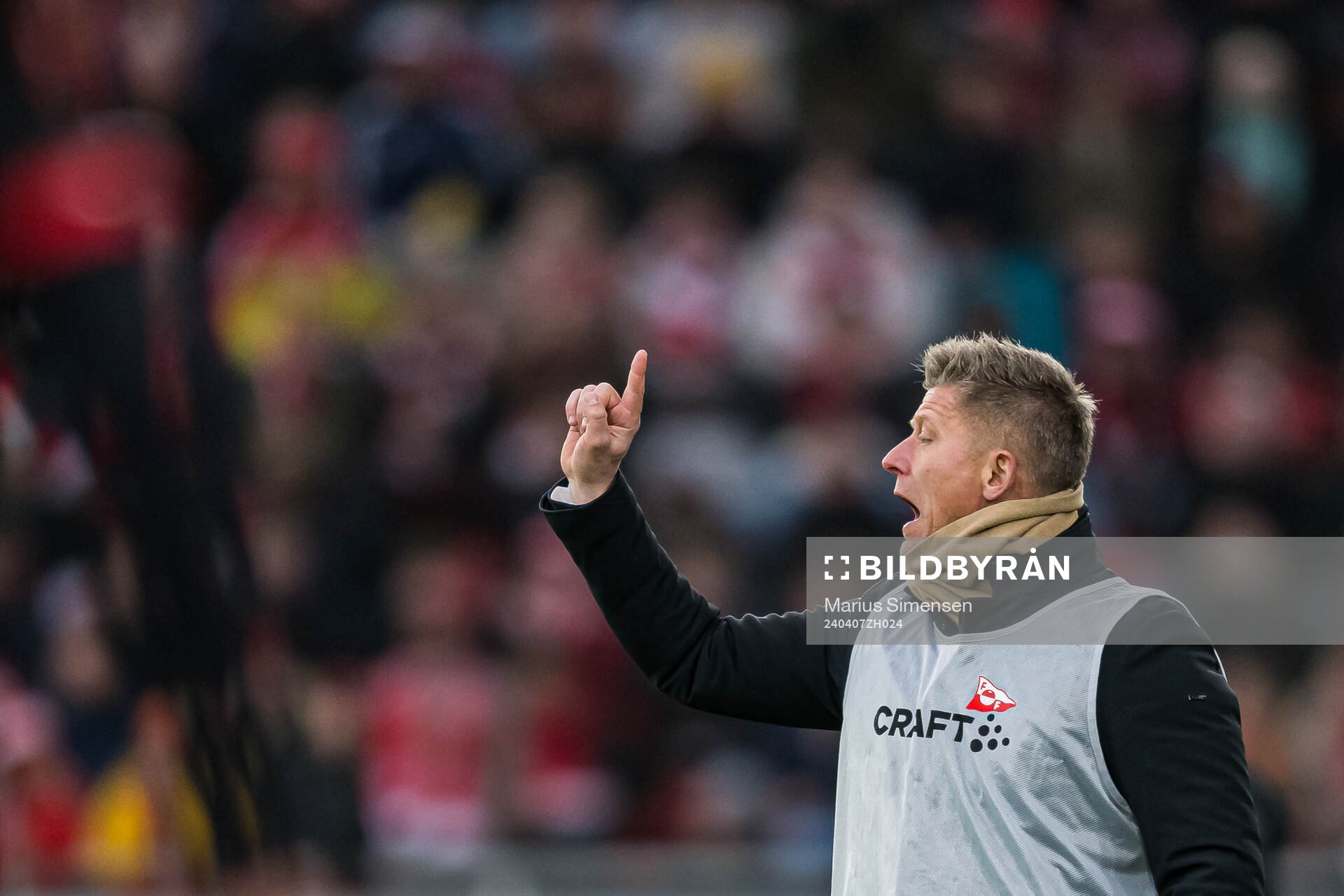 Mikkjal Thomassen, head coach of Fredrikstad