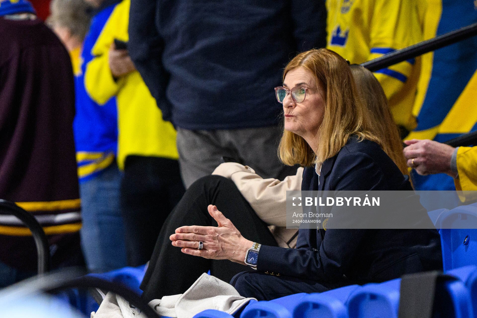 Pia Carlsson Thörnqvist, commissioner at the Swedish Ice