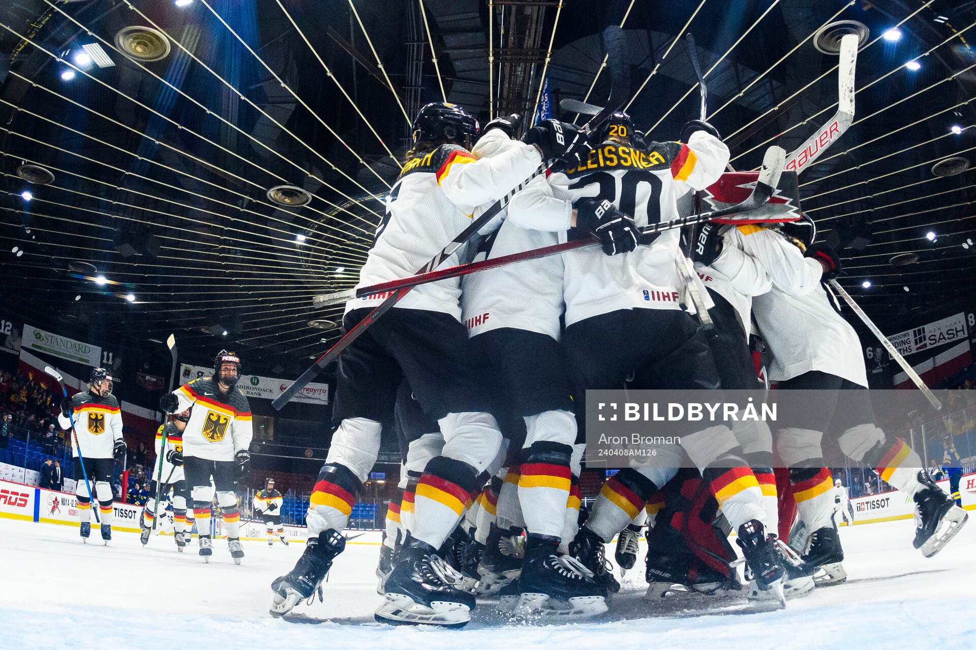 Players of Germany celebrate