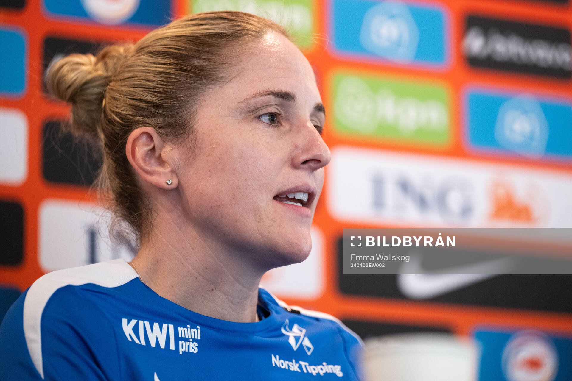 Gemma Grainger, head coach of the Norwegian women's