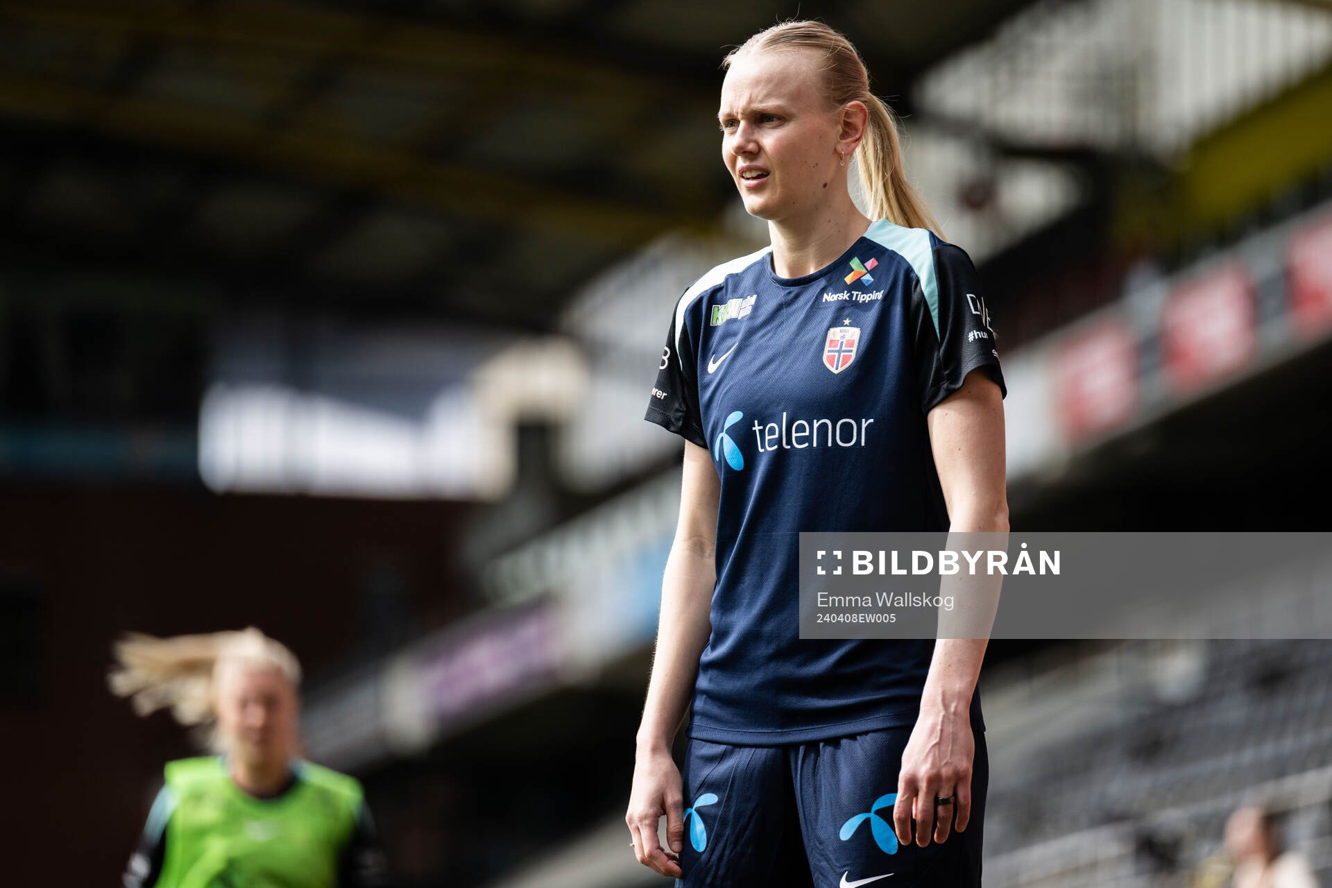 Karina Sævik of the Norwegian women's national football