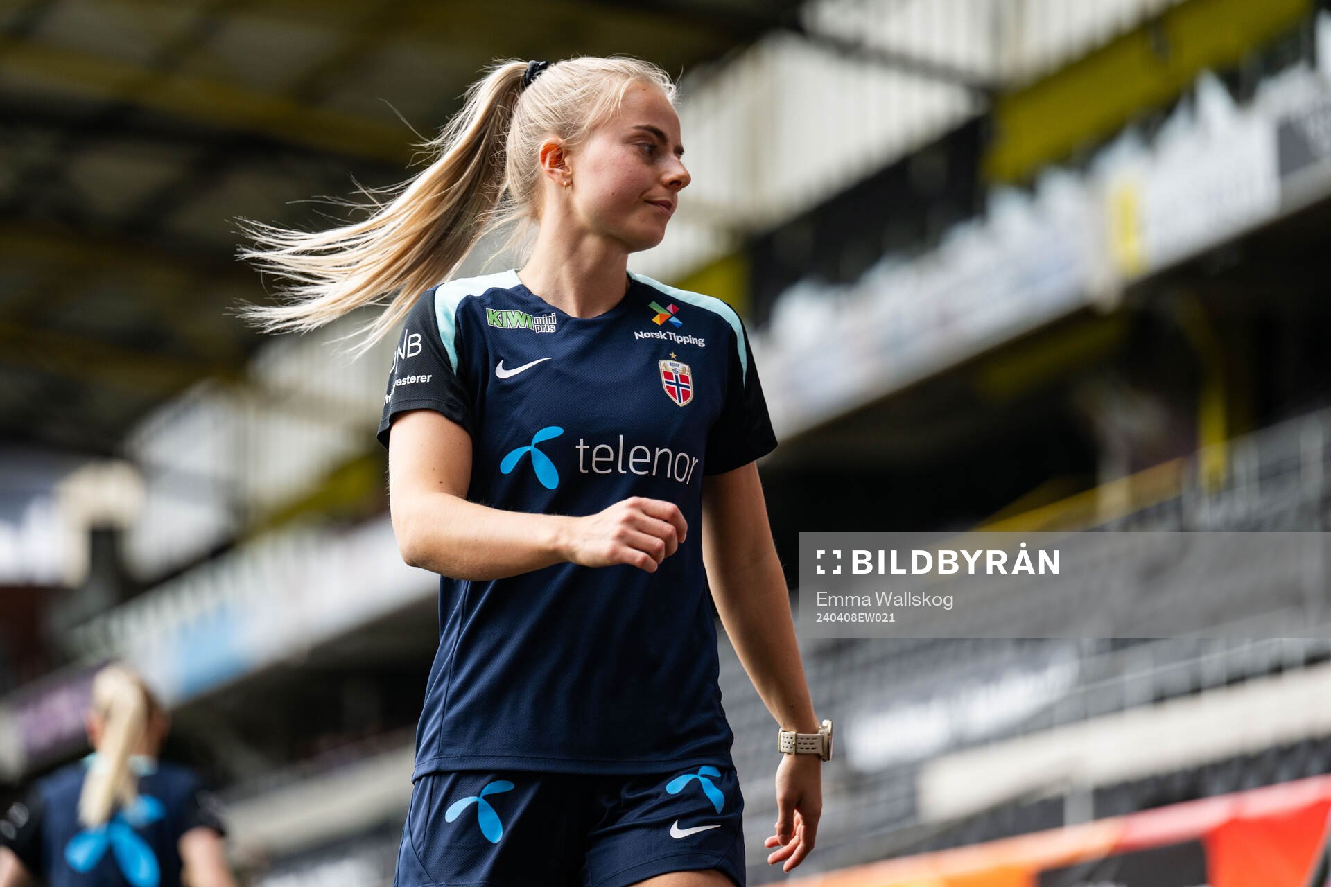 Emilie Marie Aanes Woldvik of the Norwegian women's