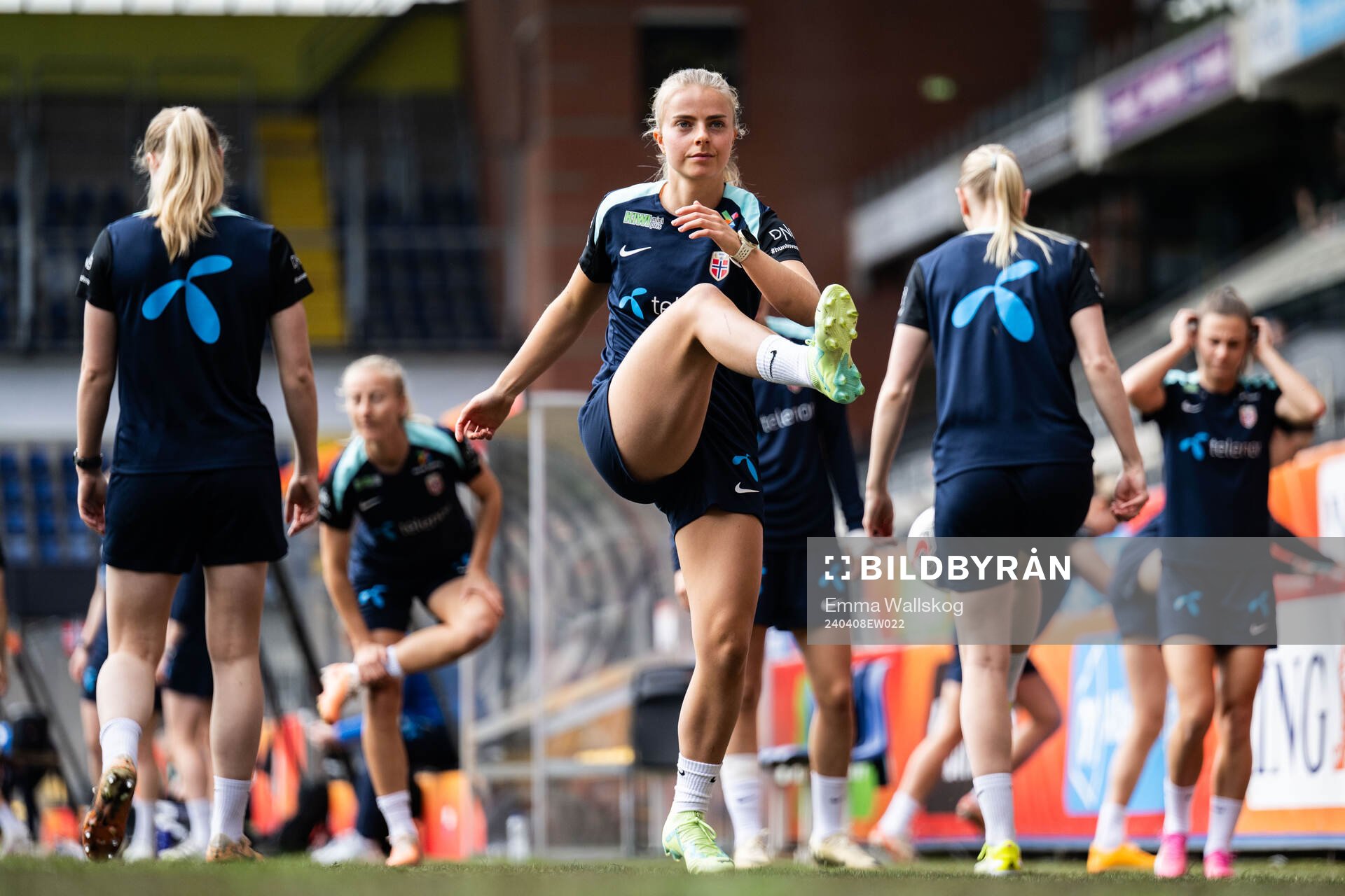 Emilie Marie Aanes Woldvik of the Norwegian women's