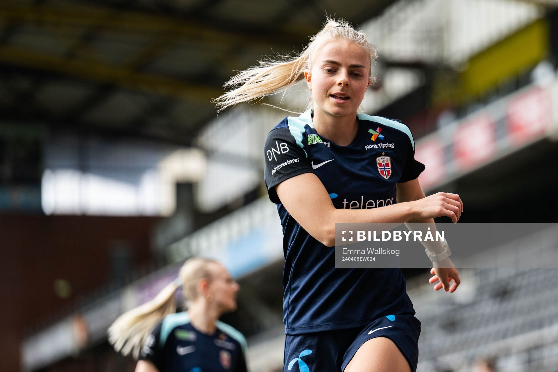 Emilie Marie Aanes Woldvik of the Norwegian women's