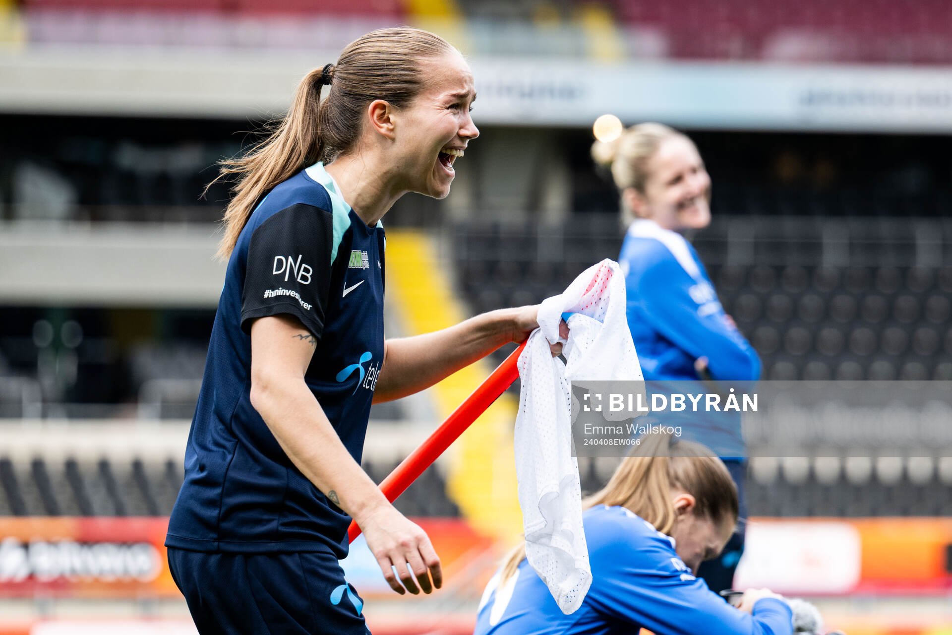 Guro Reiten of the Norwegian women's national football team