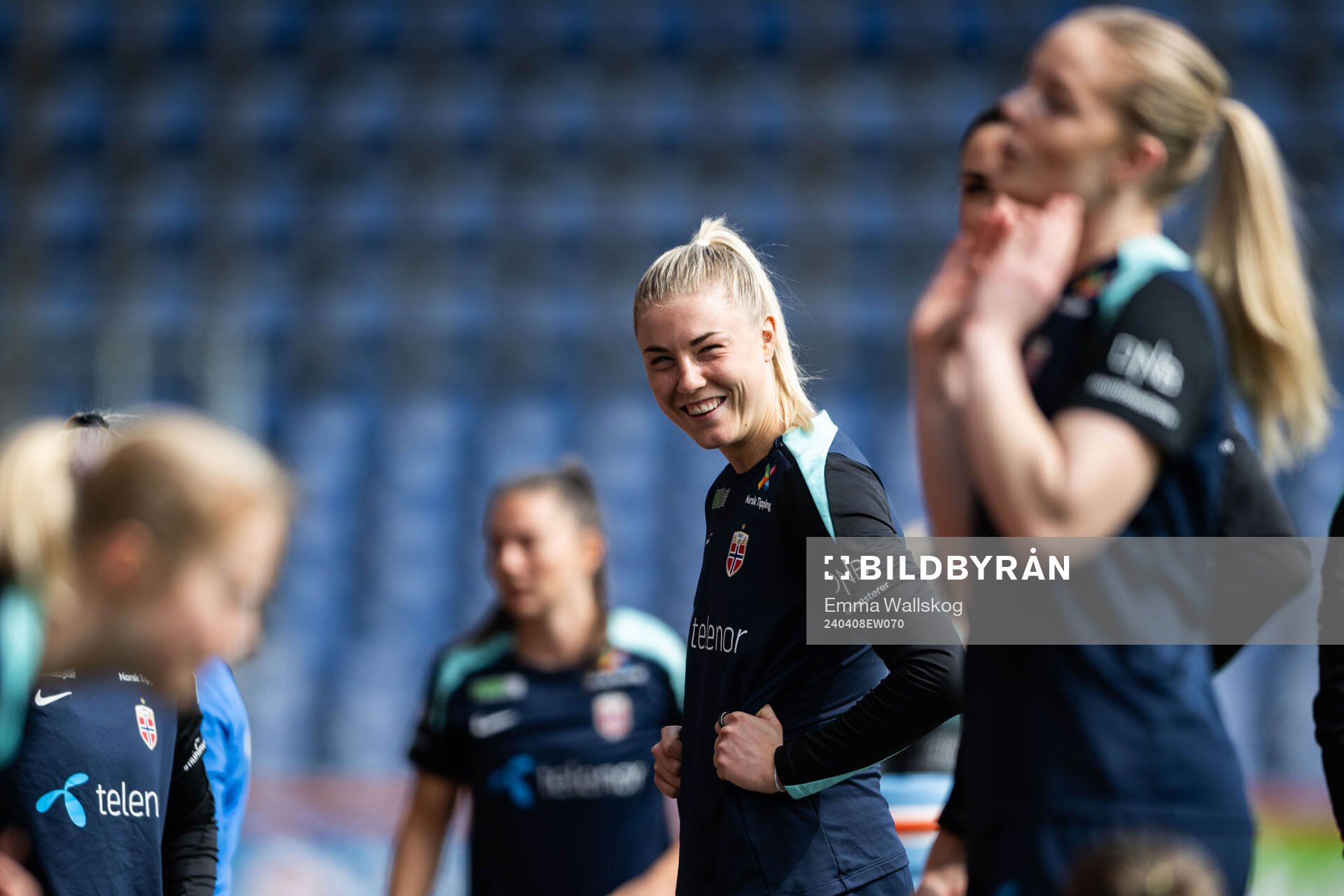 Sophie Roman Haug of the Norwegian women's national
