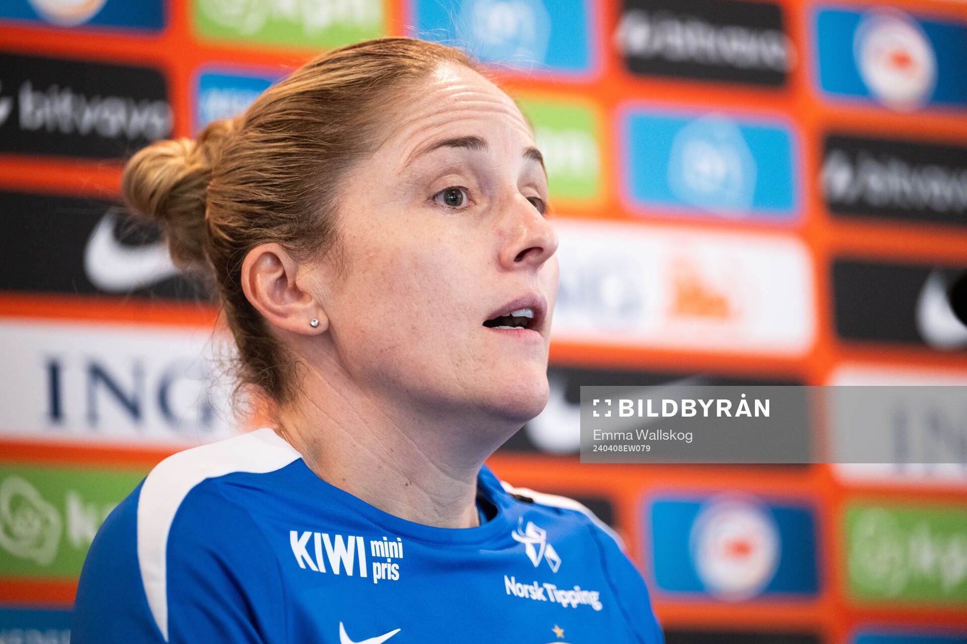 Gemma Grainger, head coach of the Norwegian women's