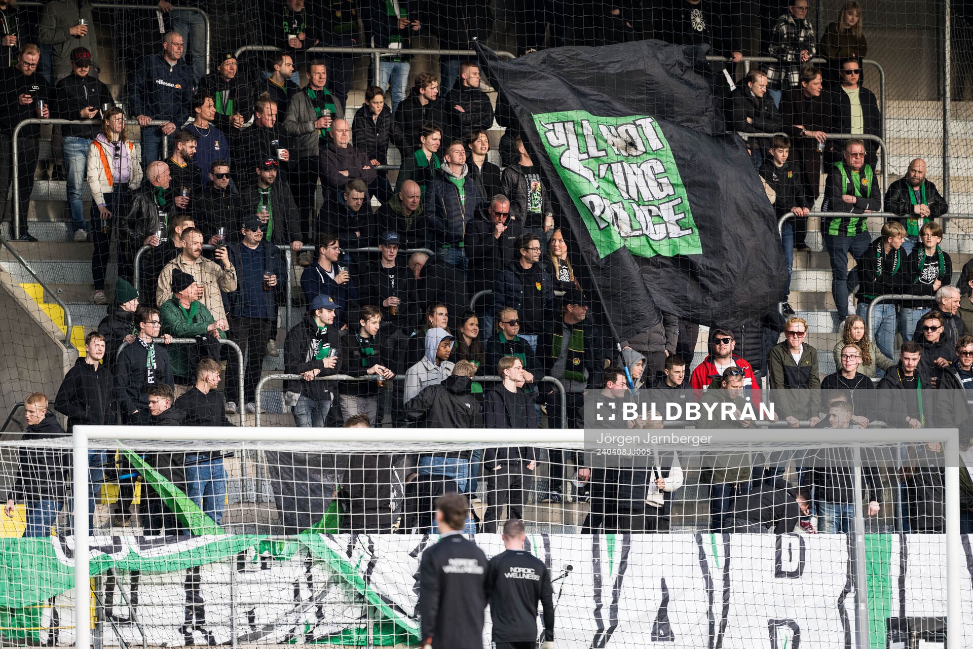 GAIS-supportrar på läktaren