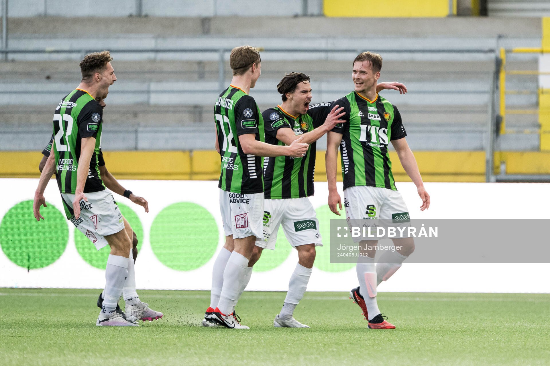 GAISs Alexander Ahl Holmström jublar