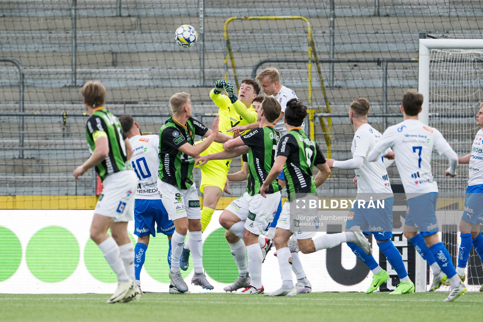 Värnamos målvakt Viktor Andersson
