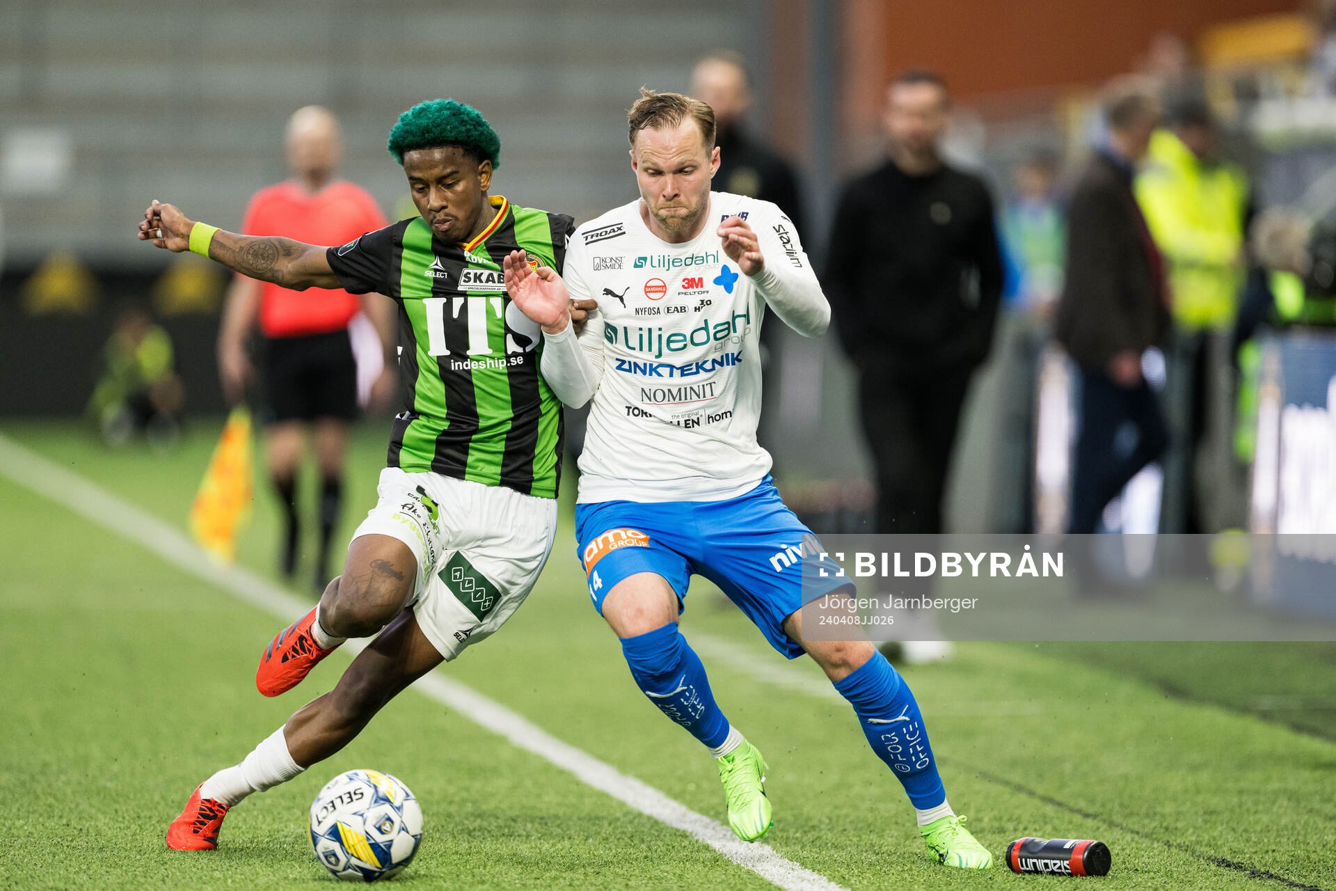 GAISs Chovanie Shakur Amatkarijo och Värnamos Gustav