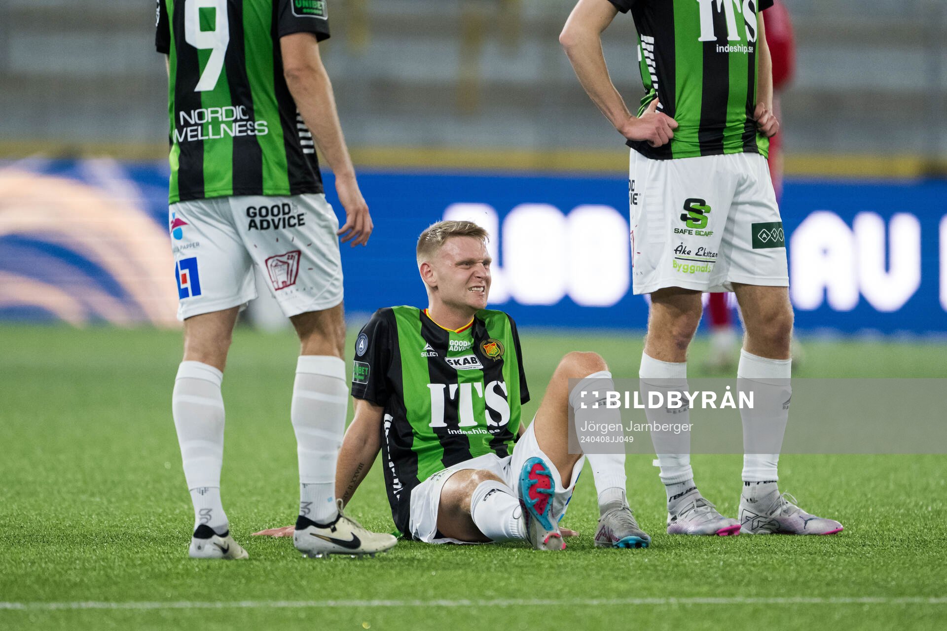 GAISs Joackim Åberg har ont