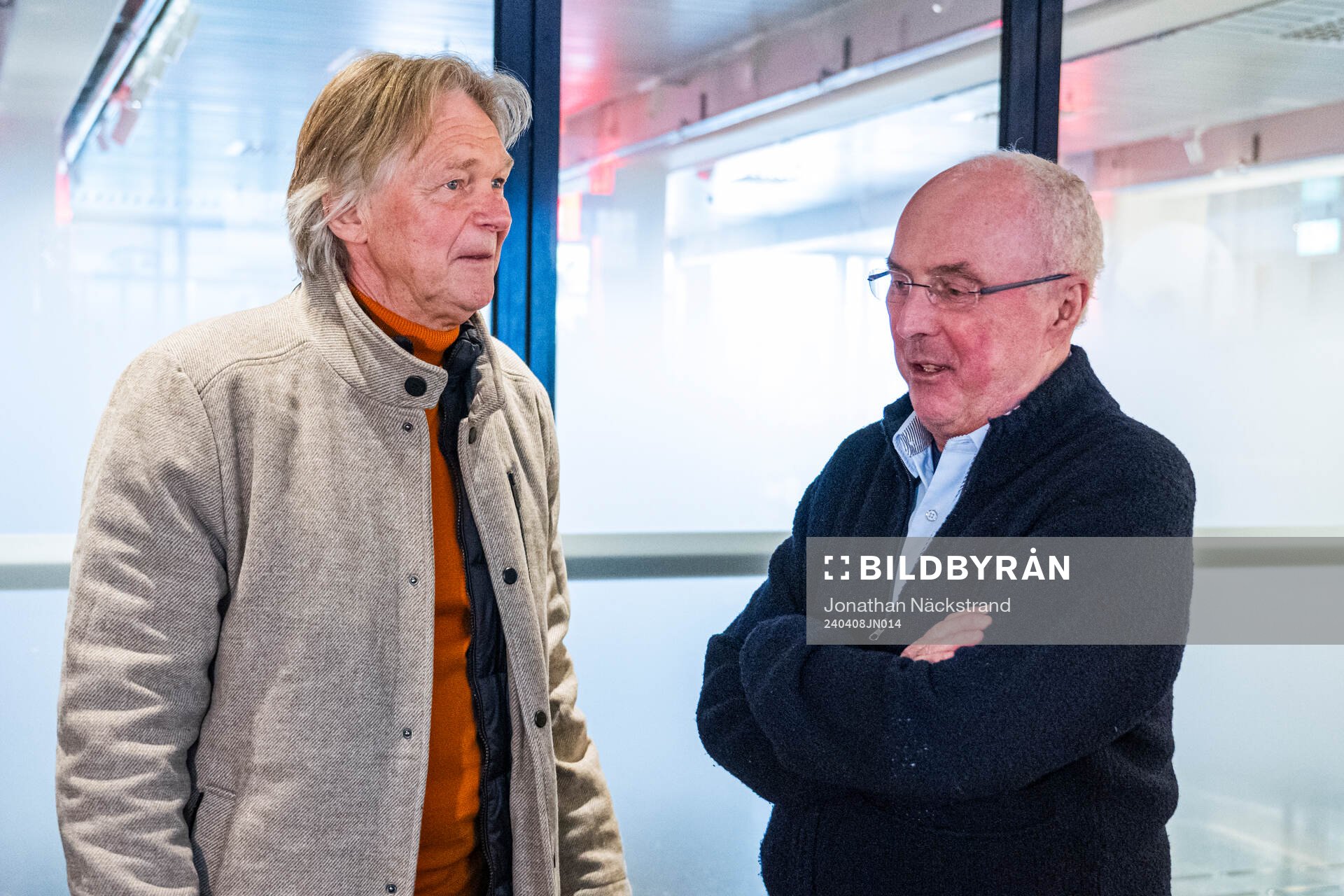 Glenn Strömberg och Sven-Göran Eriksson