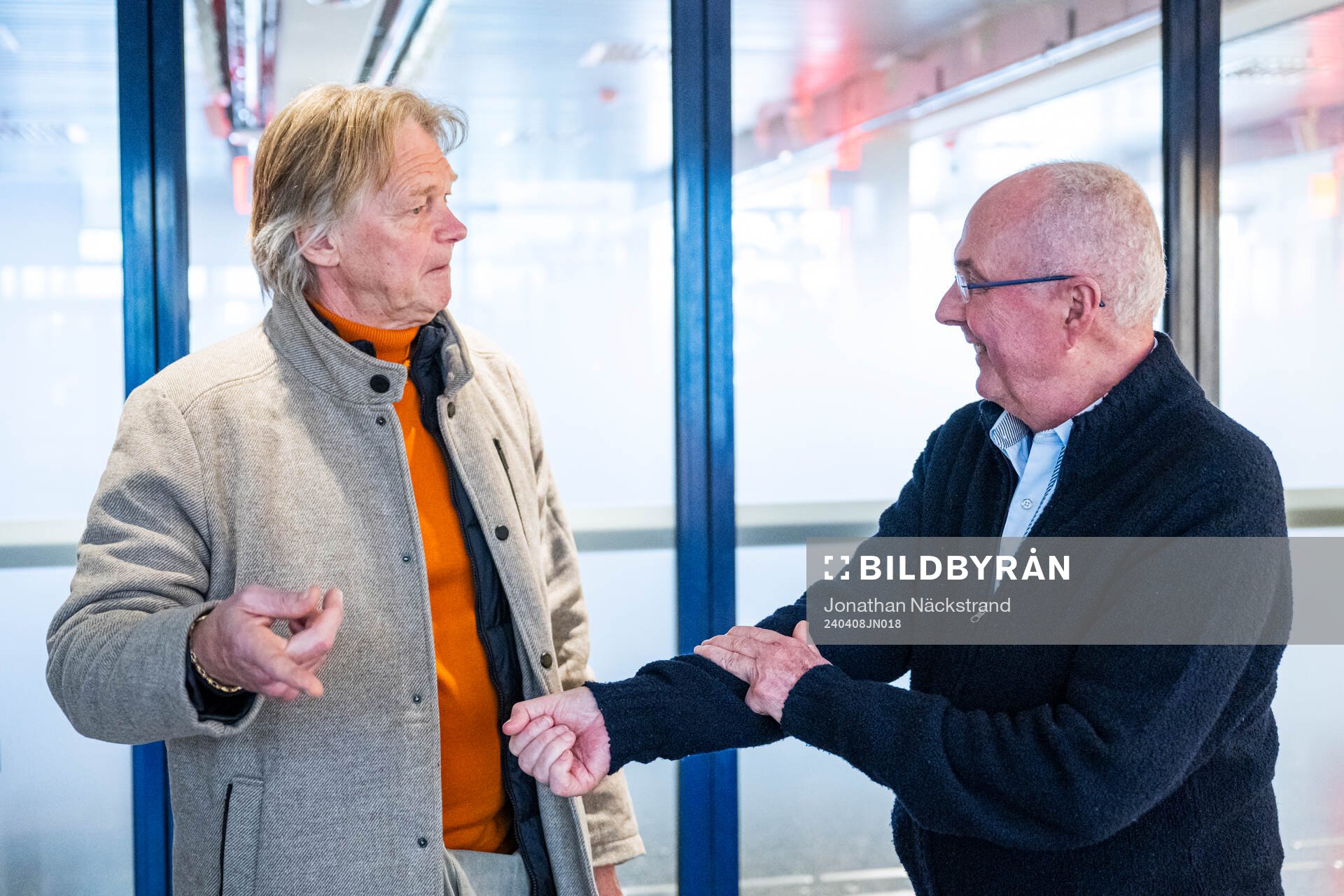 Glenn Strömberg och Sven-Göran Eriksson