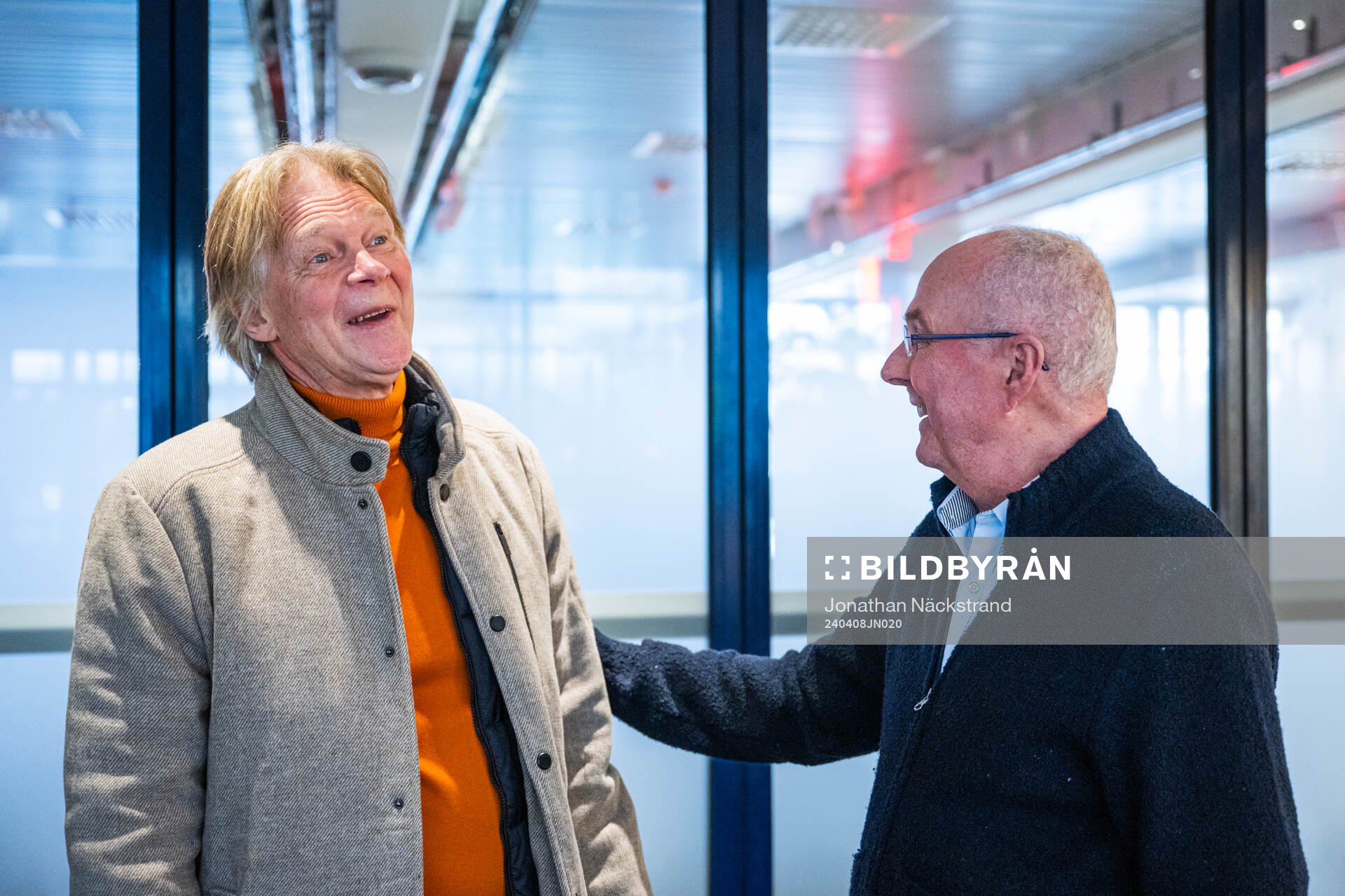 Glenn Strömberg och Sven-Göran Eriksson