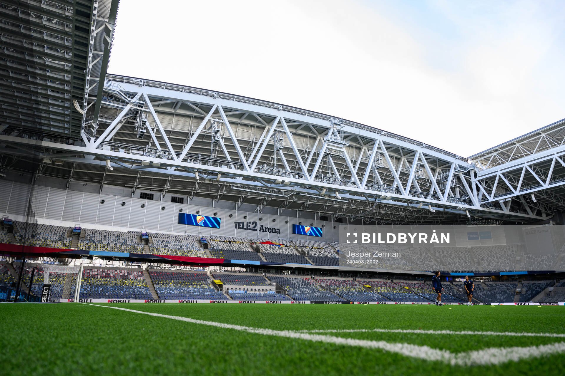Interiör vy av Tele2 Arena