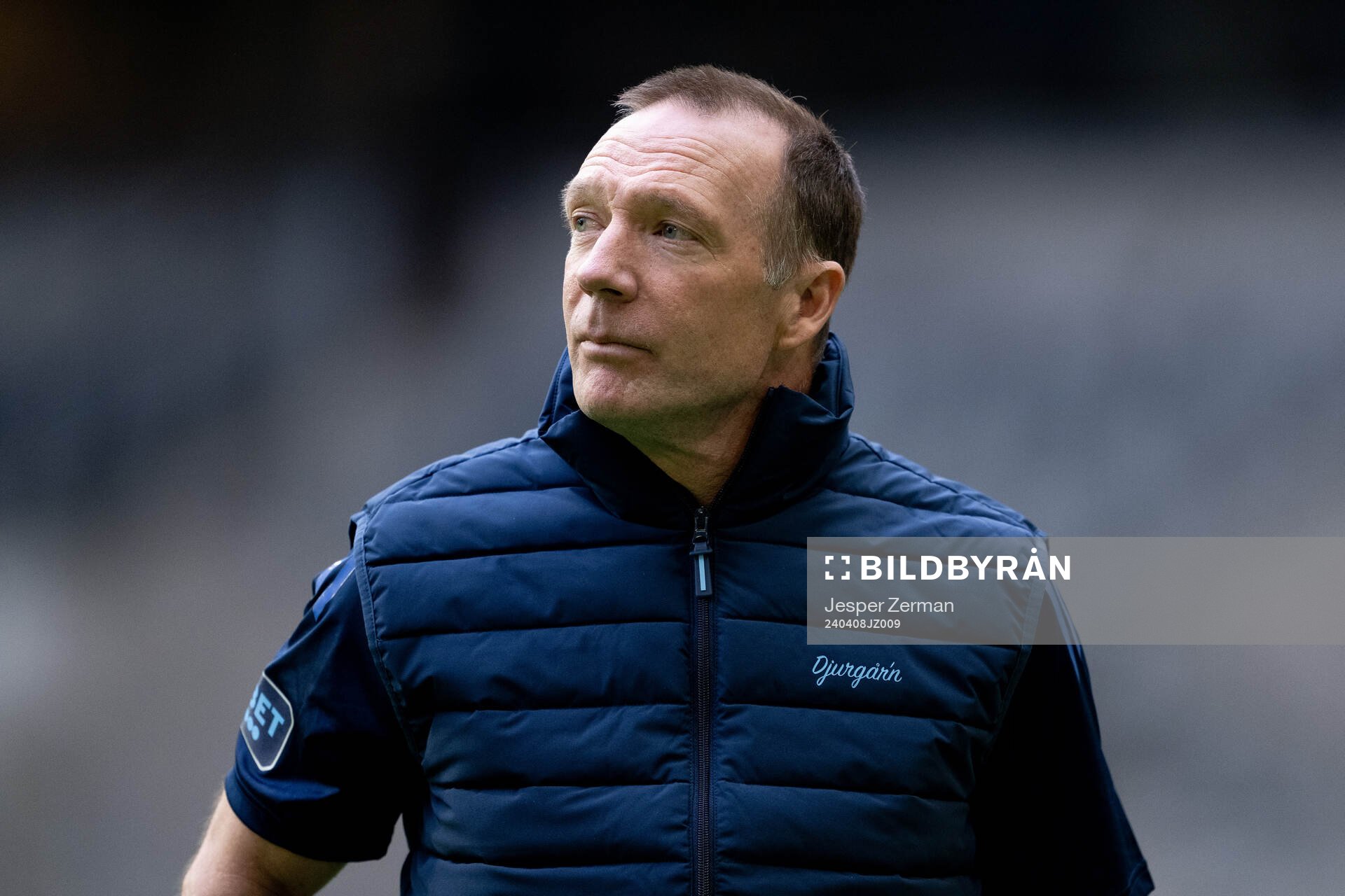 Djurgårdens tränare Kim Bergstrand