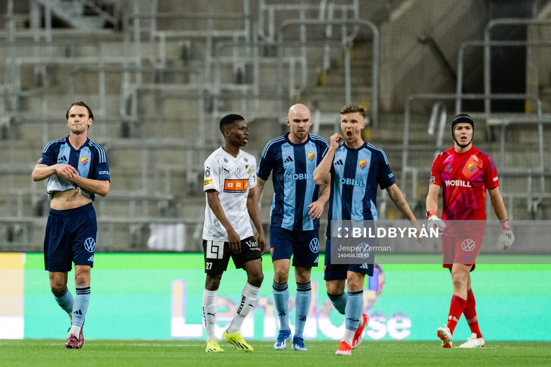 Djurgårdens Albin Ekdal, Marcus Danielson , Samuel Leach