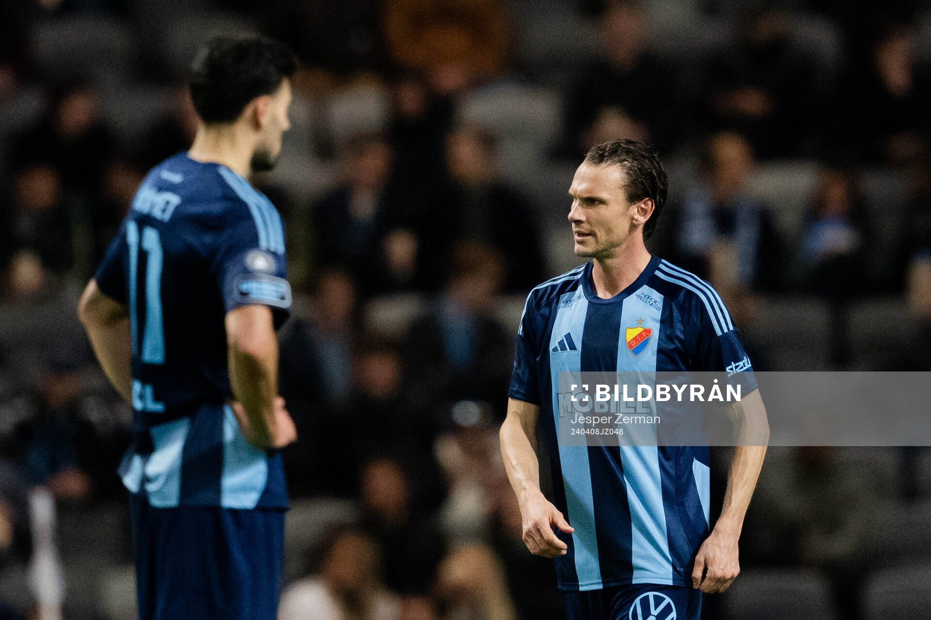 Djurgårdens Albin Ekdal deppar