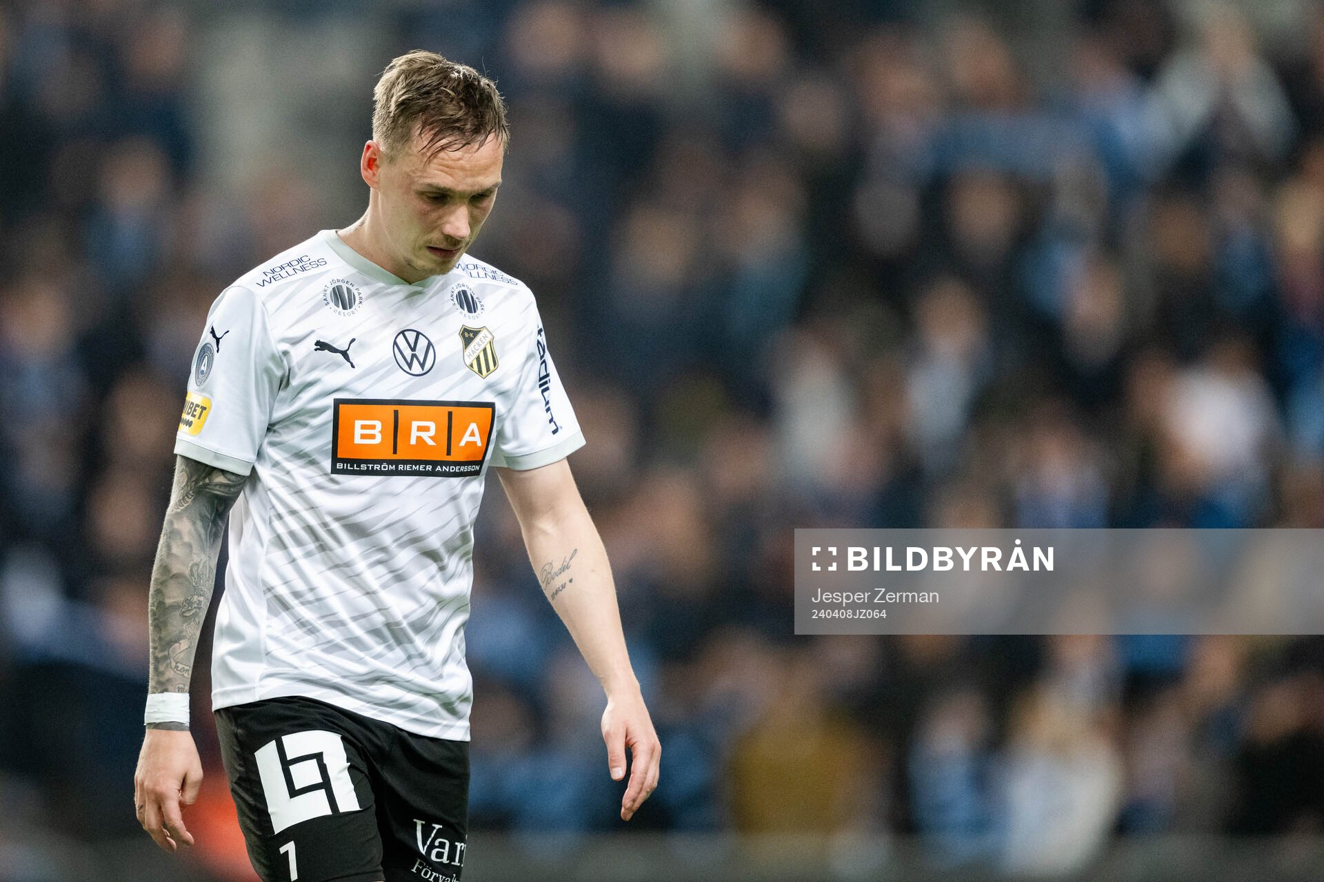 Häckens Jacob Barret Laursen  deppar