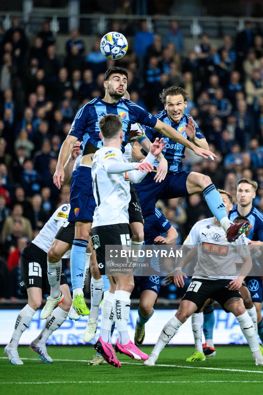 Djurgårdens Deniz Hummet  och Albin Ekdal