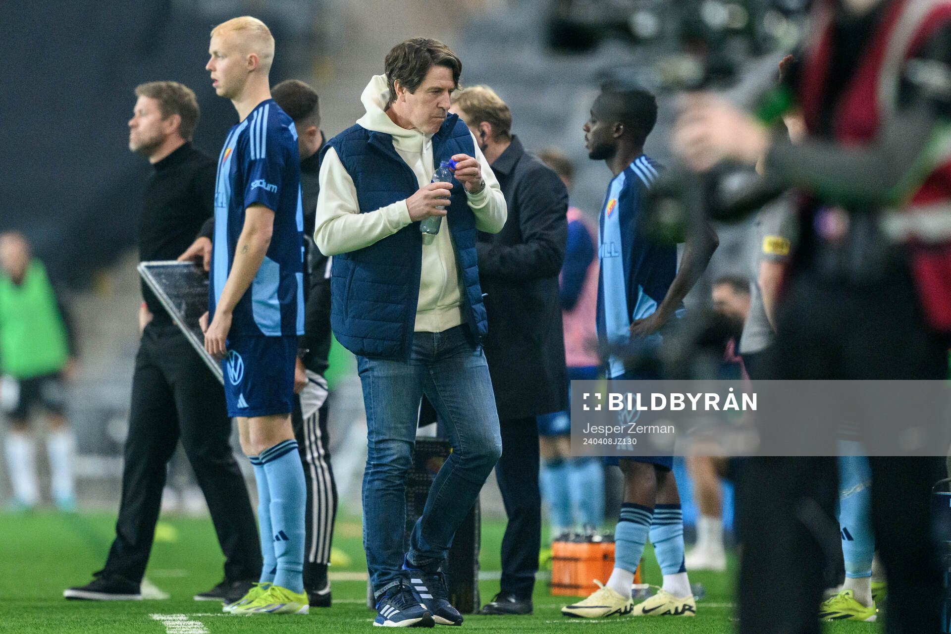 Djurgårdens tränare Thomas Lagerlöf