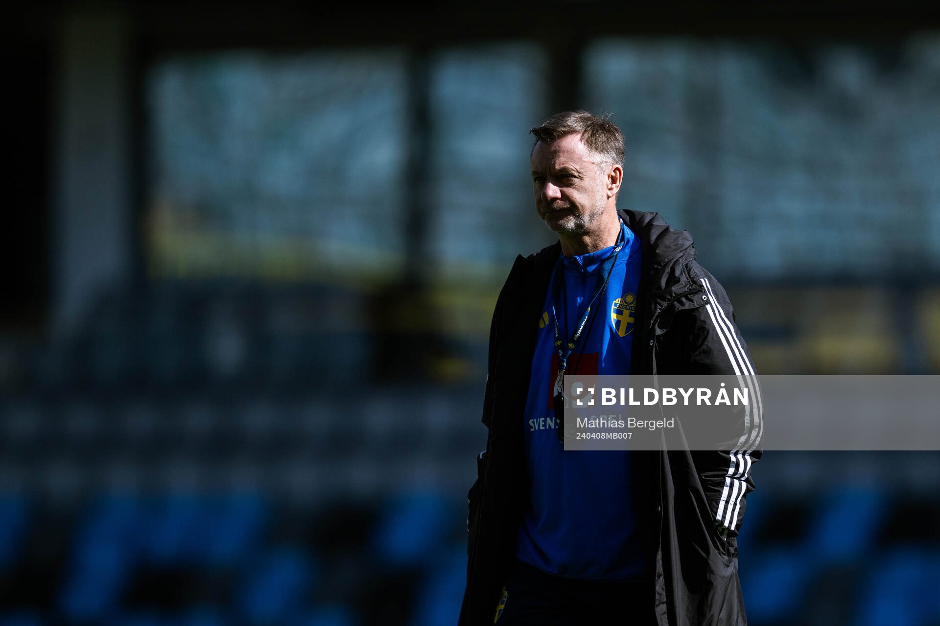 Head coach Peter Gerhardsson of the Swedish women’s