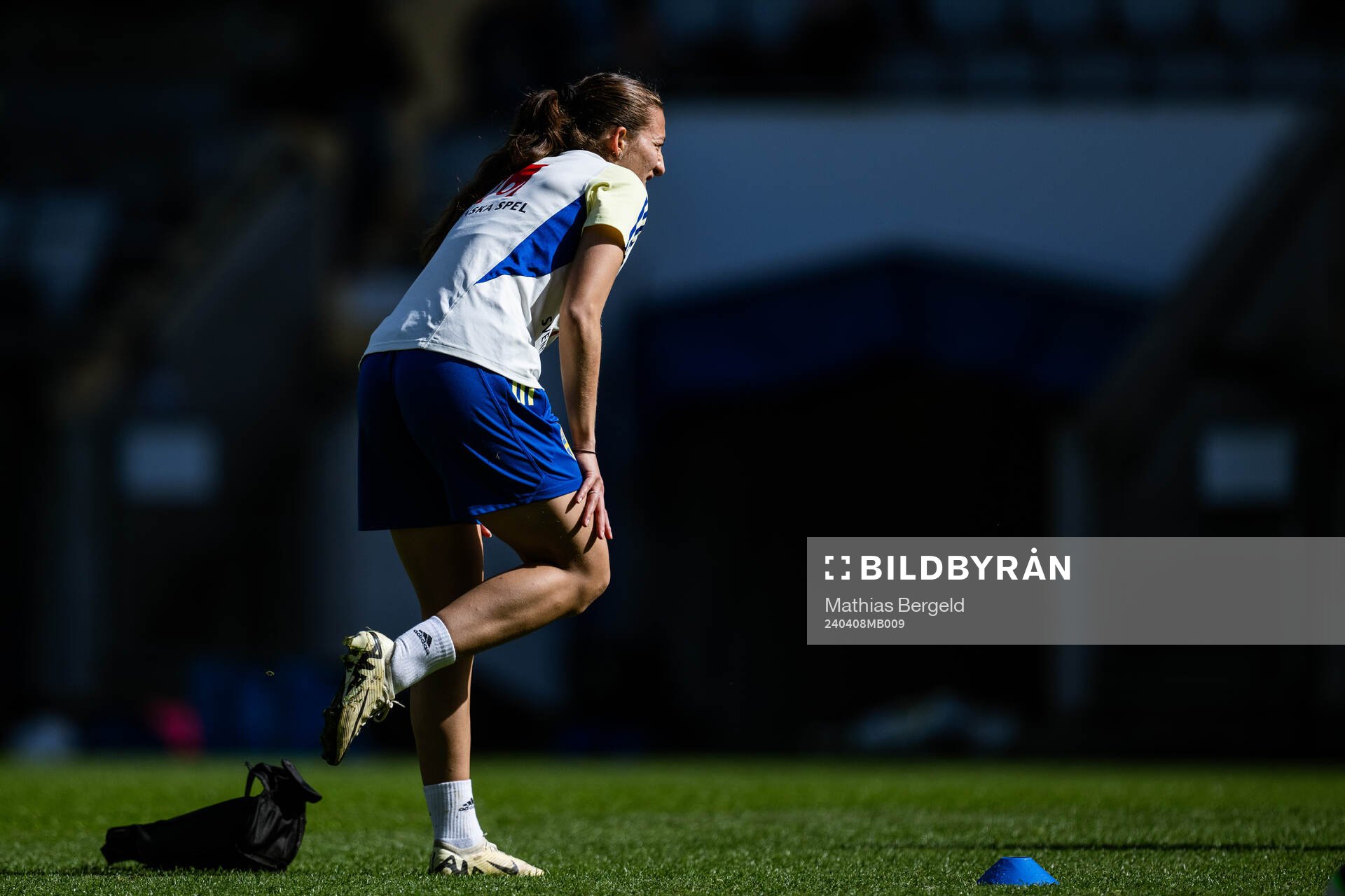 Rusul Rosa Kafaji of the Swedish women’s national