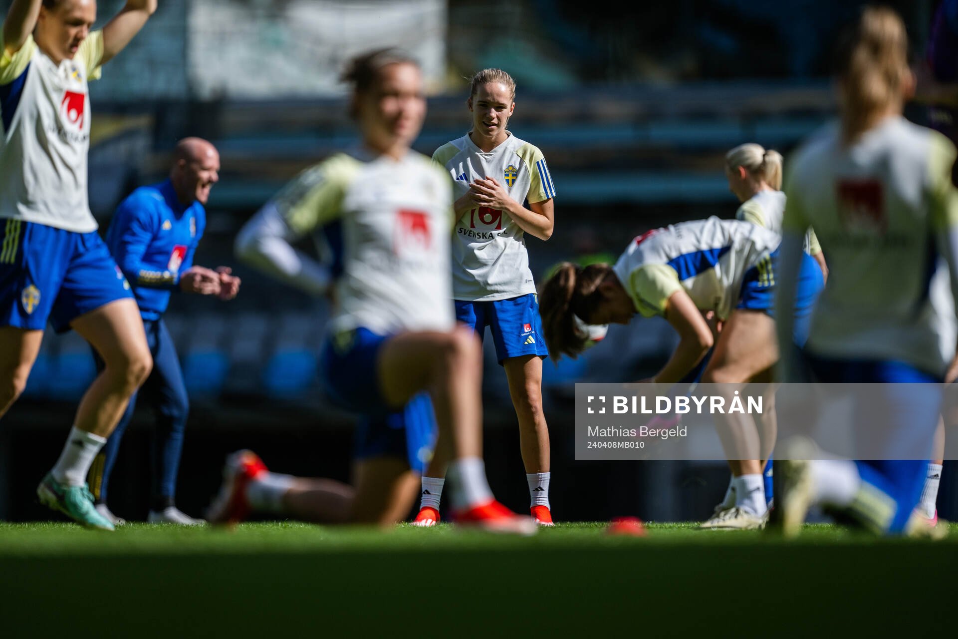 Hanna Lundkvist of the Swedish women’s national football