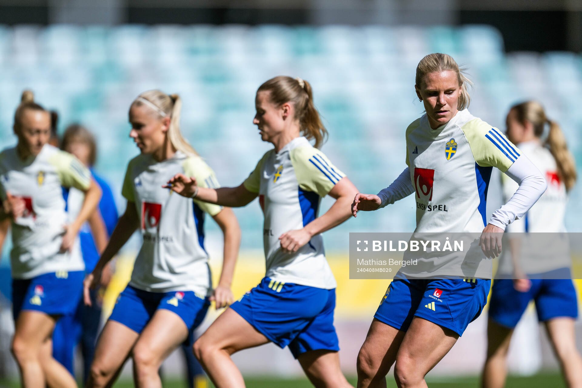 Josefine Rybrink of the Swedish women’s national football