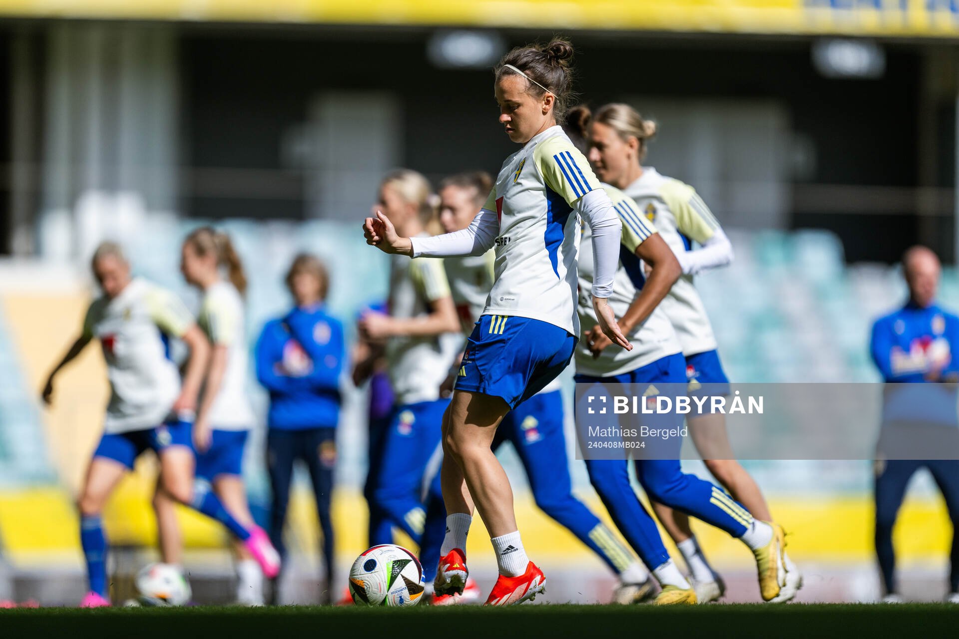 Julia Zigiotti Olme of the Swedish women’s national