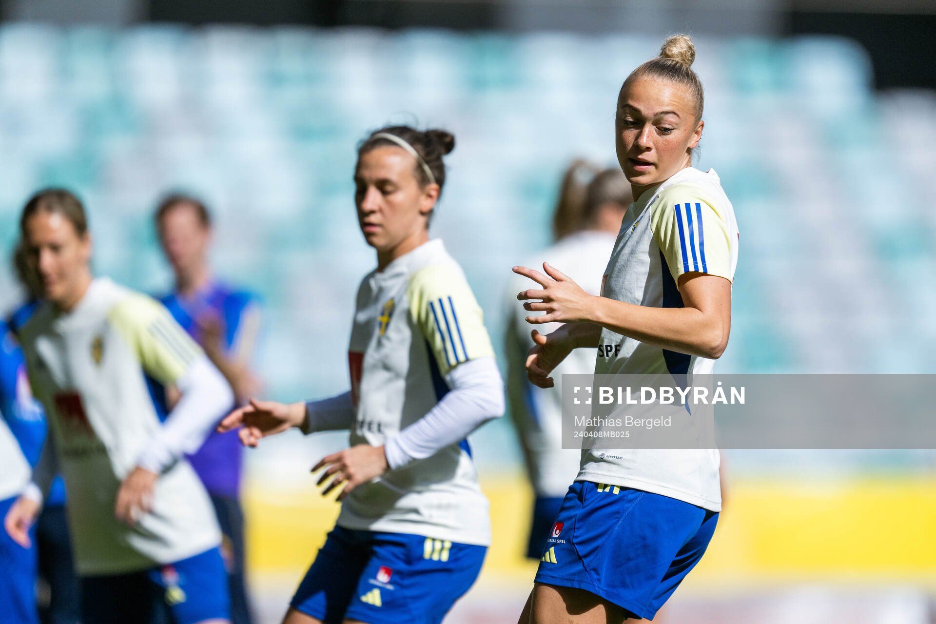 Hanna Bennison of the Swedish women’s national football