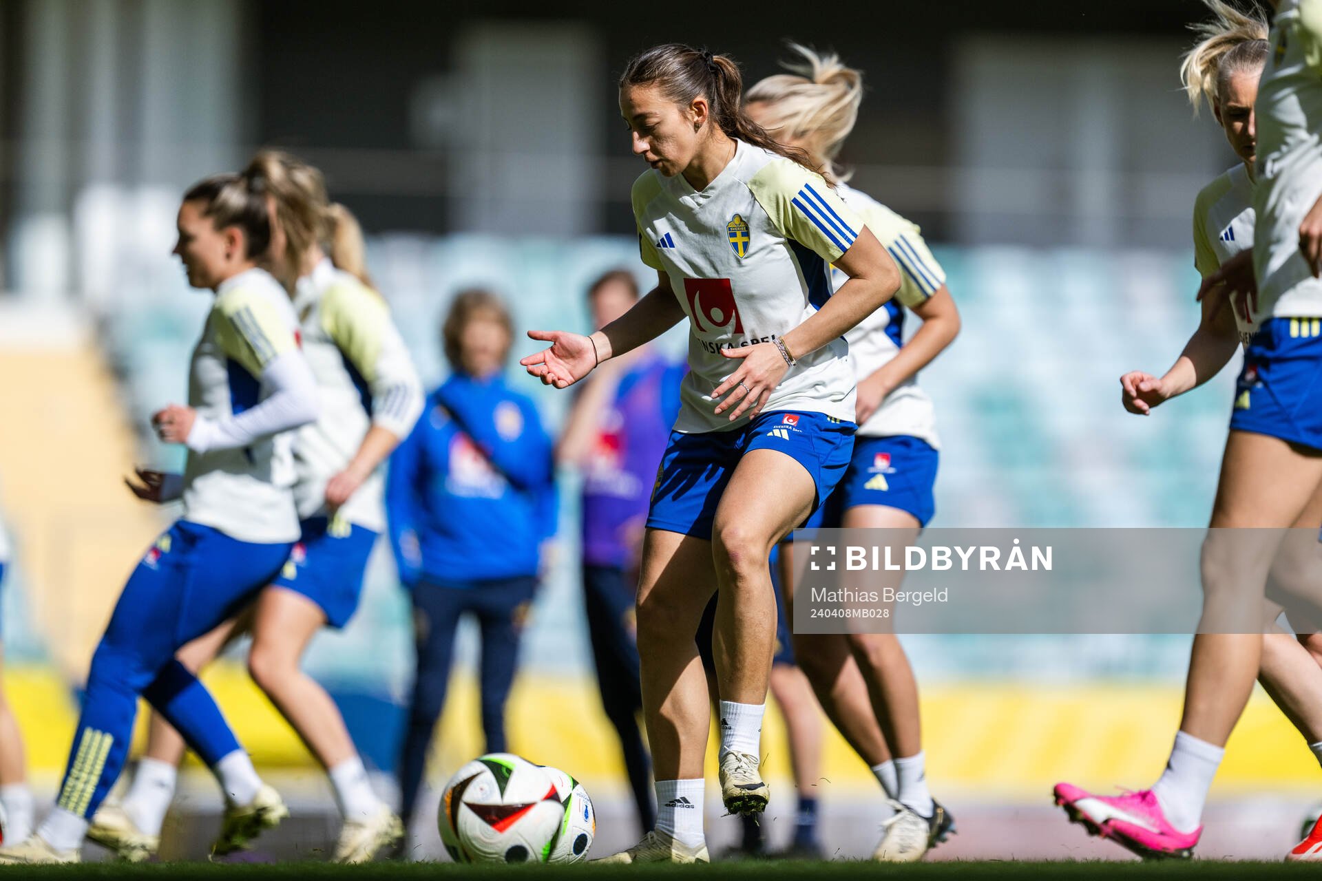 Rusul Rosa Kafaji of the Swedish women’s national