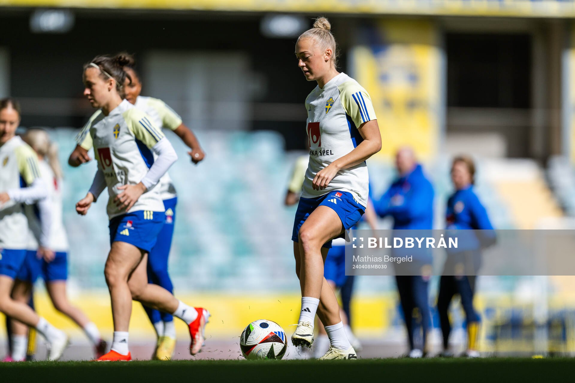 Hanna Bennison of the Swedish women’s national football