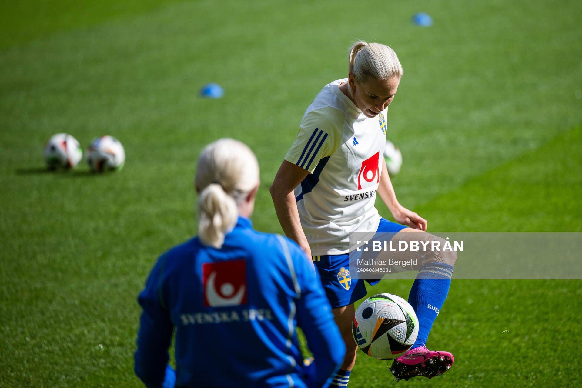 Jonna Andersson of the Swedish women’s national football