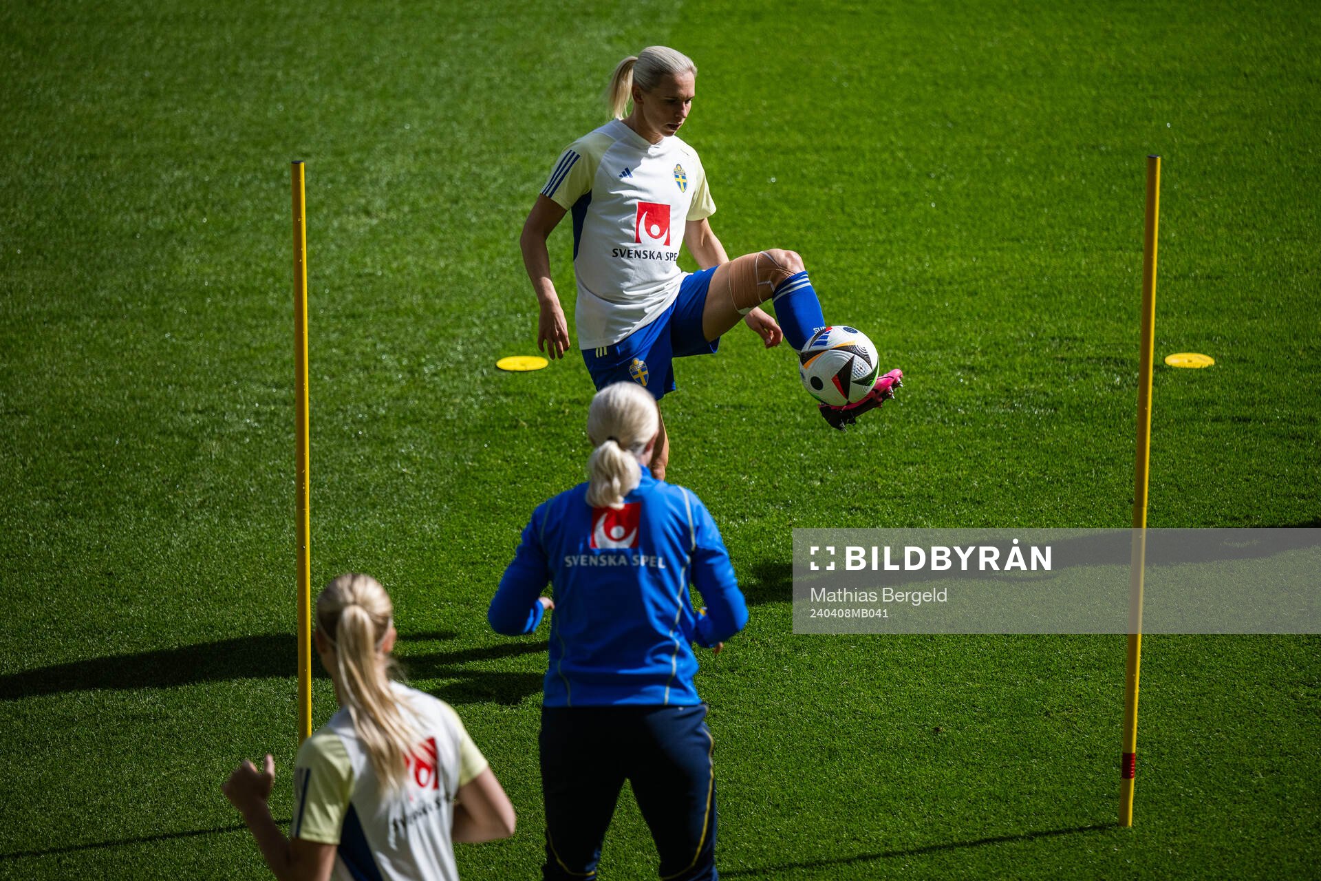 Jonna Andersson of the Swedish women’s national football