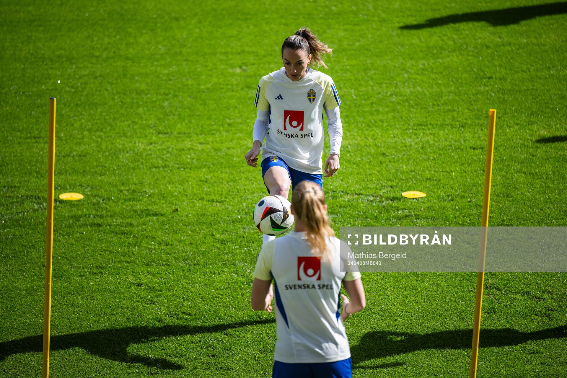 Kosovare Asllani of the Swedish women’s national football
