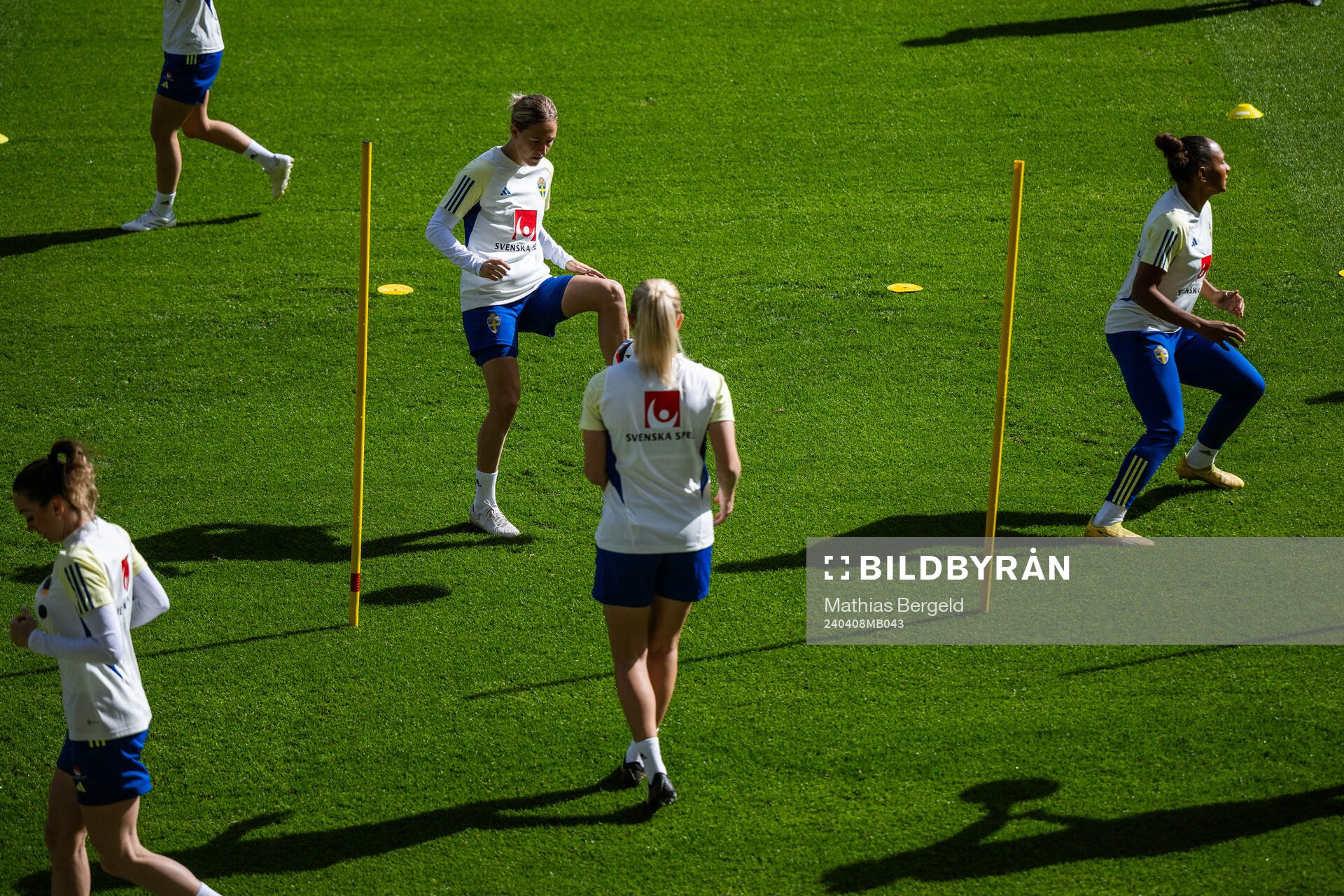 Emma Kullberg of the Swedish women’s national football
