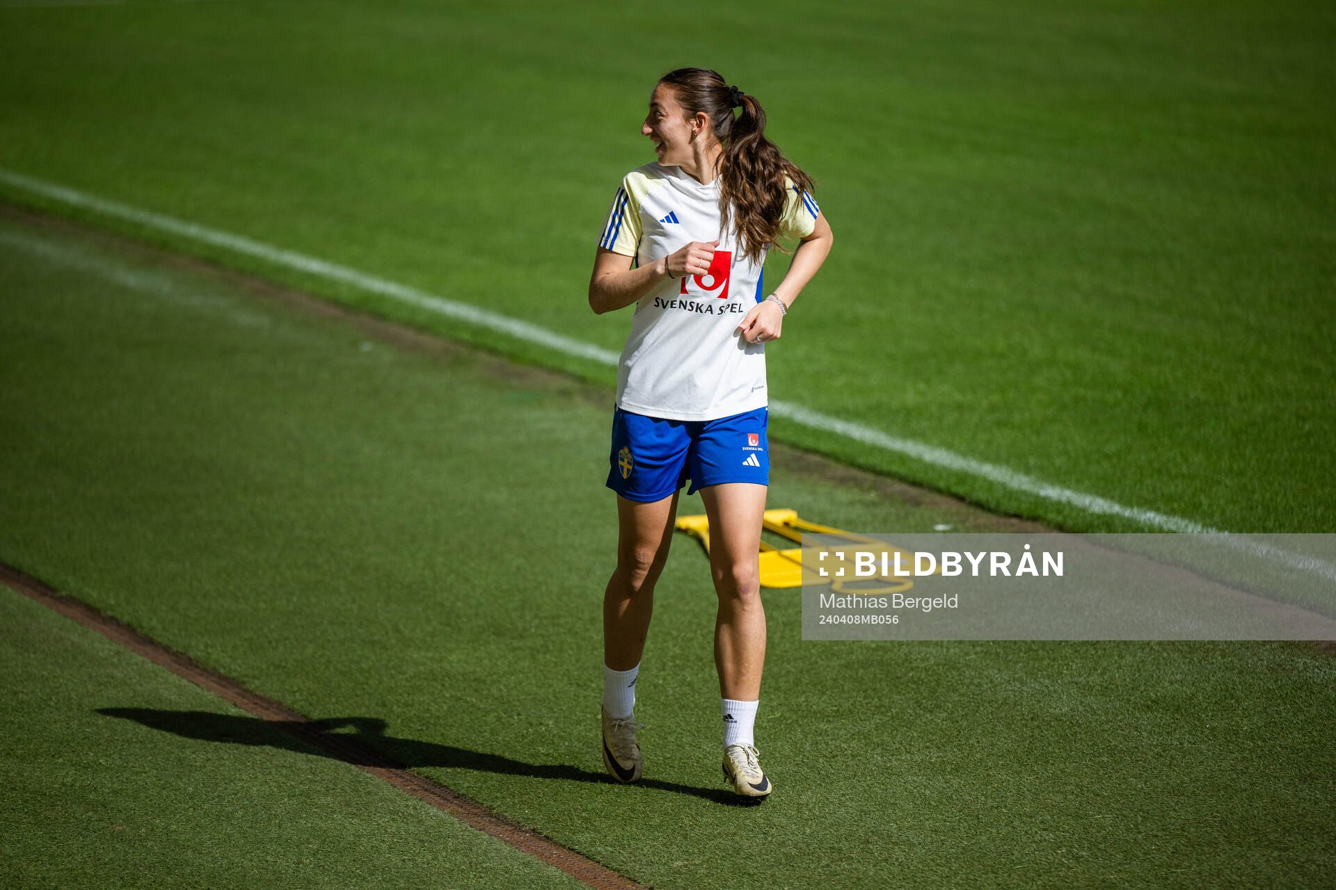 Rusul Rosa Kafaji of the Swedish women’s national