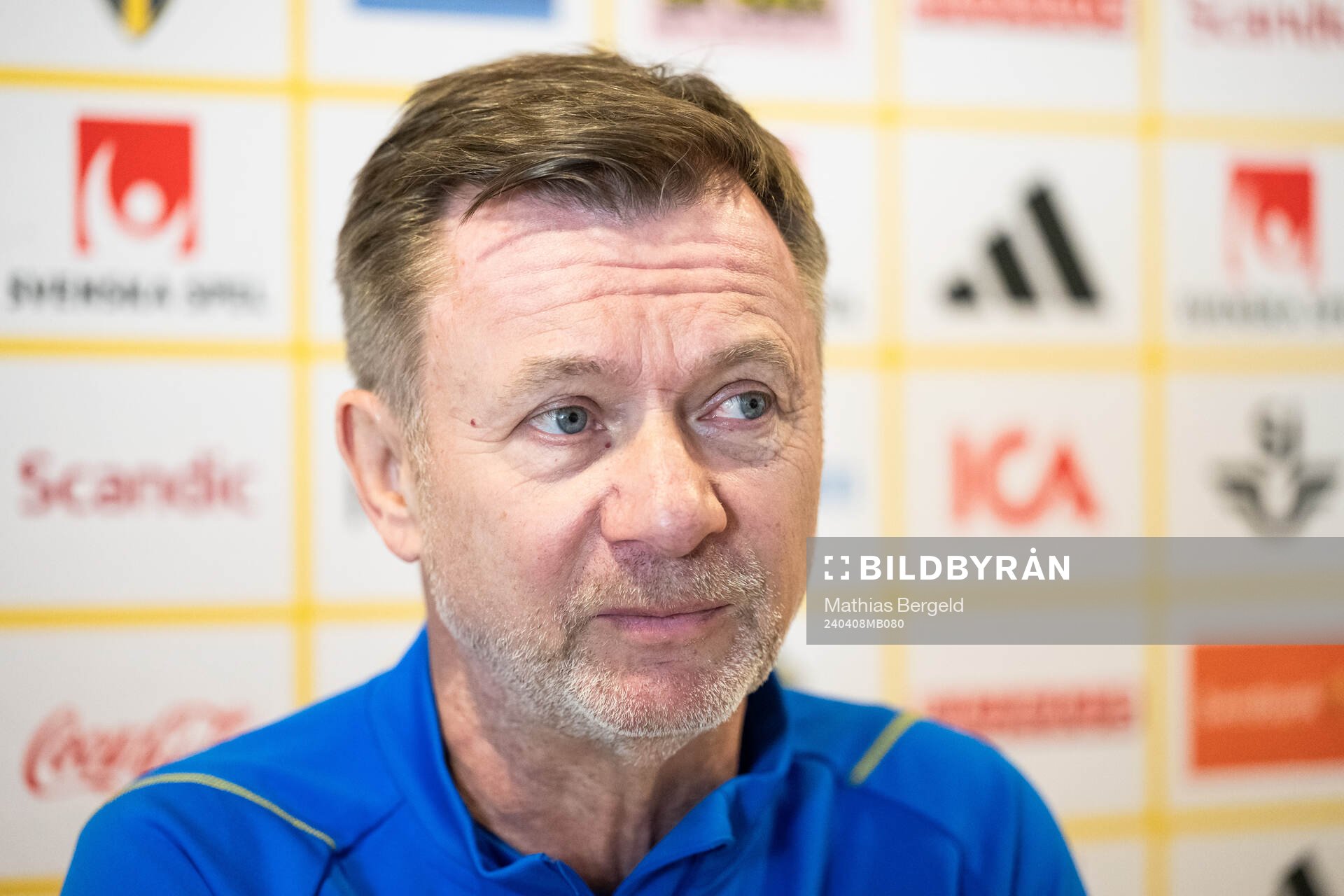 Head coach Peter Gerhardsson of the Swedish women’s