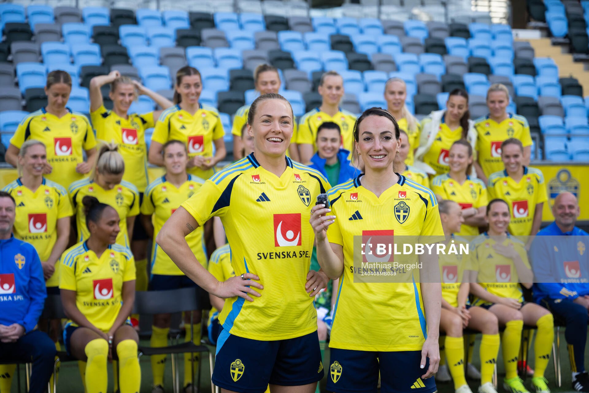 Magdalena Eriksson and Kosovare Asllani