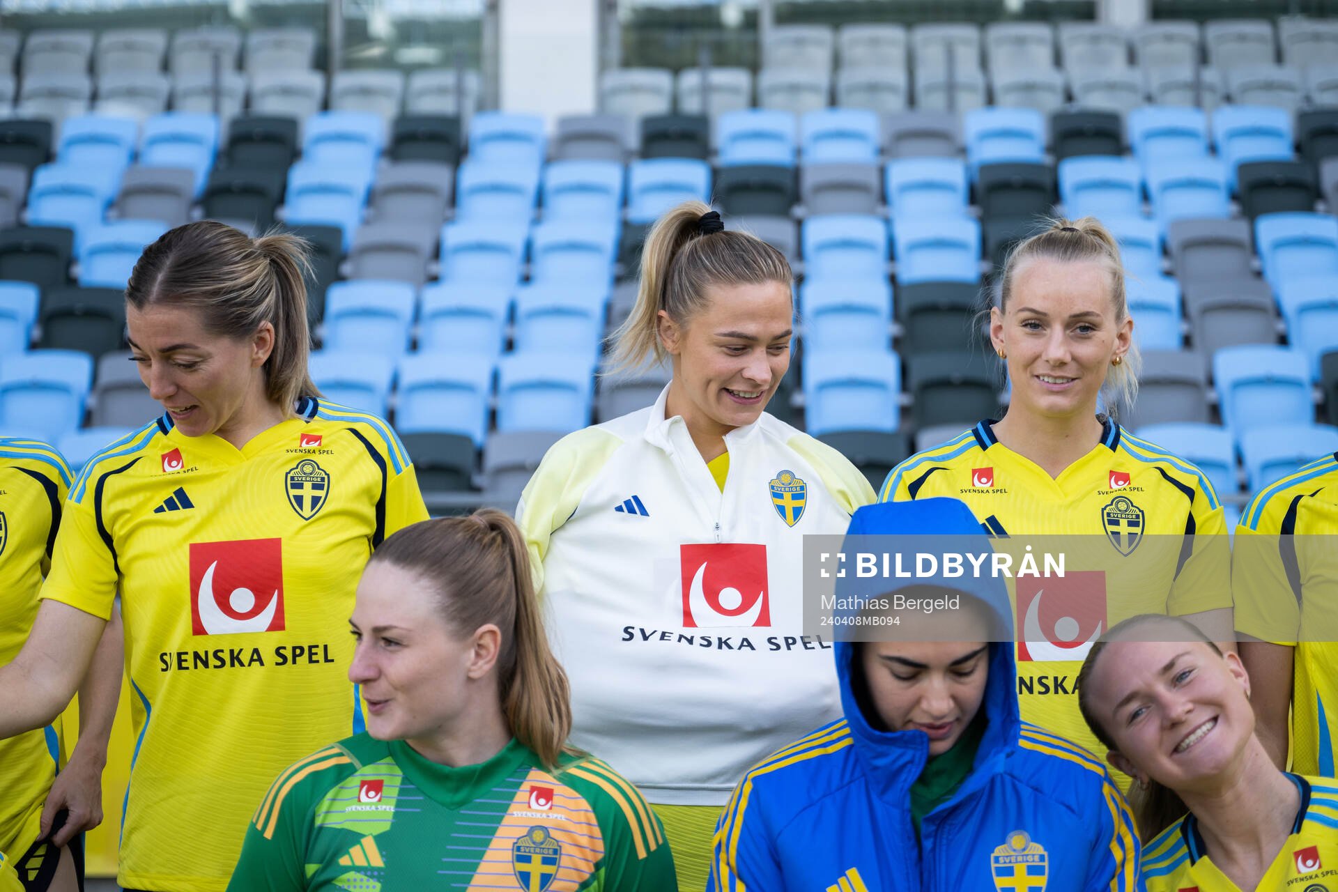 Linda Sembrant, Fridolina Rolfö, Stina Blackstenius,