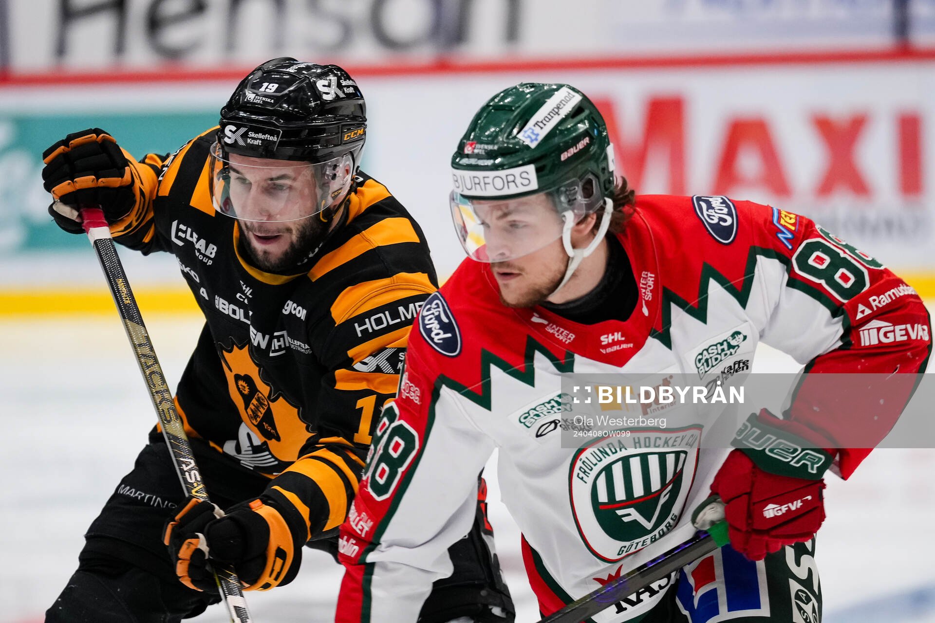 Skellefteås Martins Dzierkals och Frölundas Malte