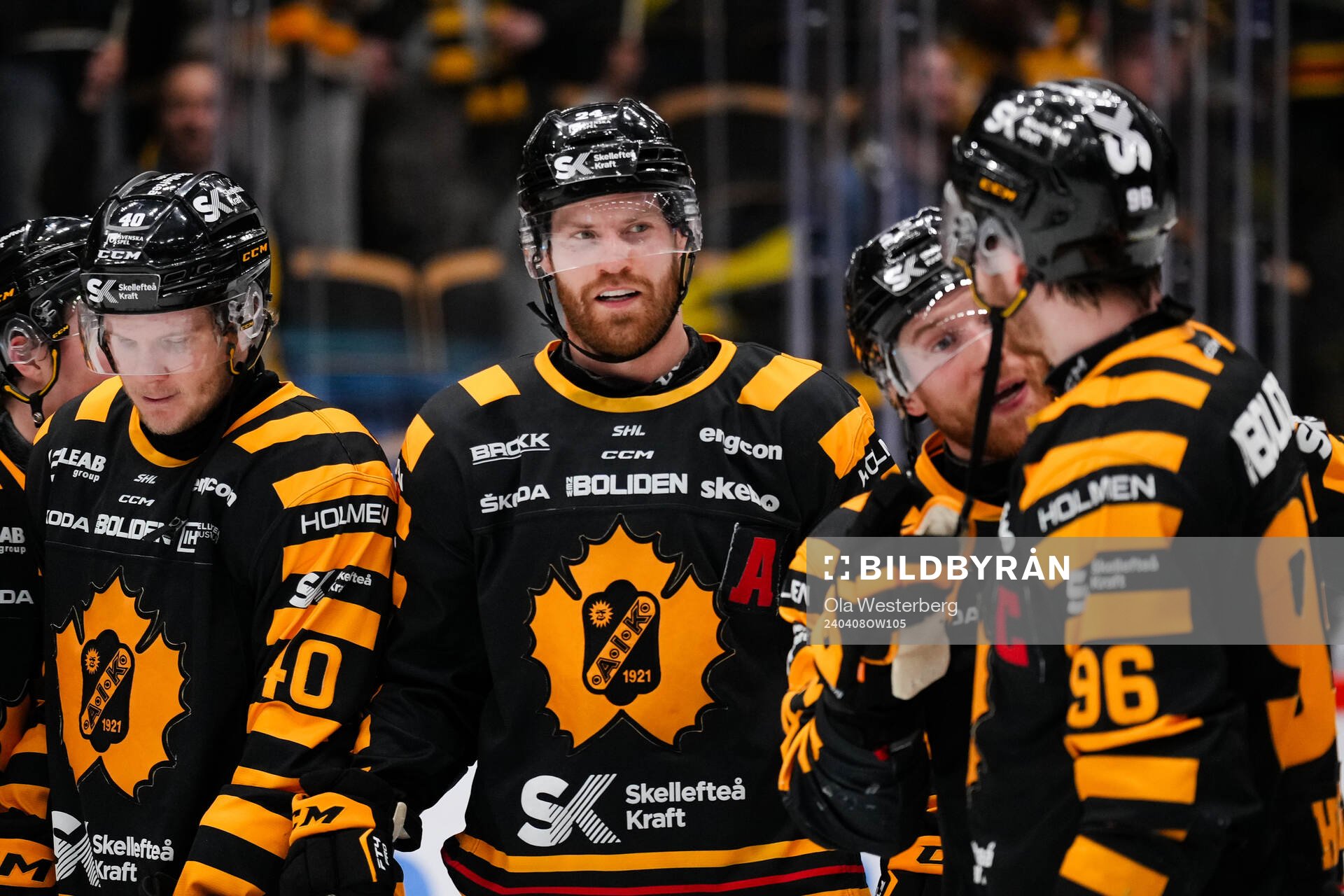 Skellefteås Oscar Lindberg jublar