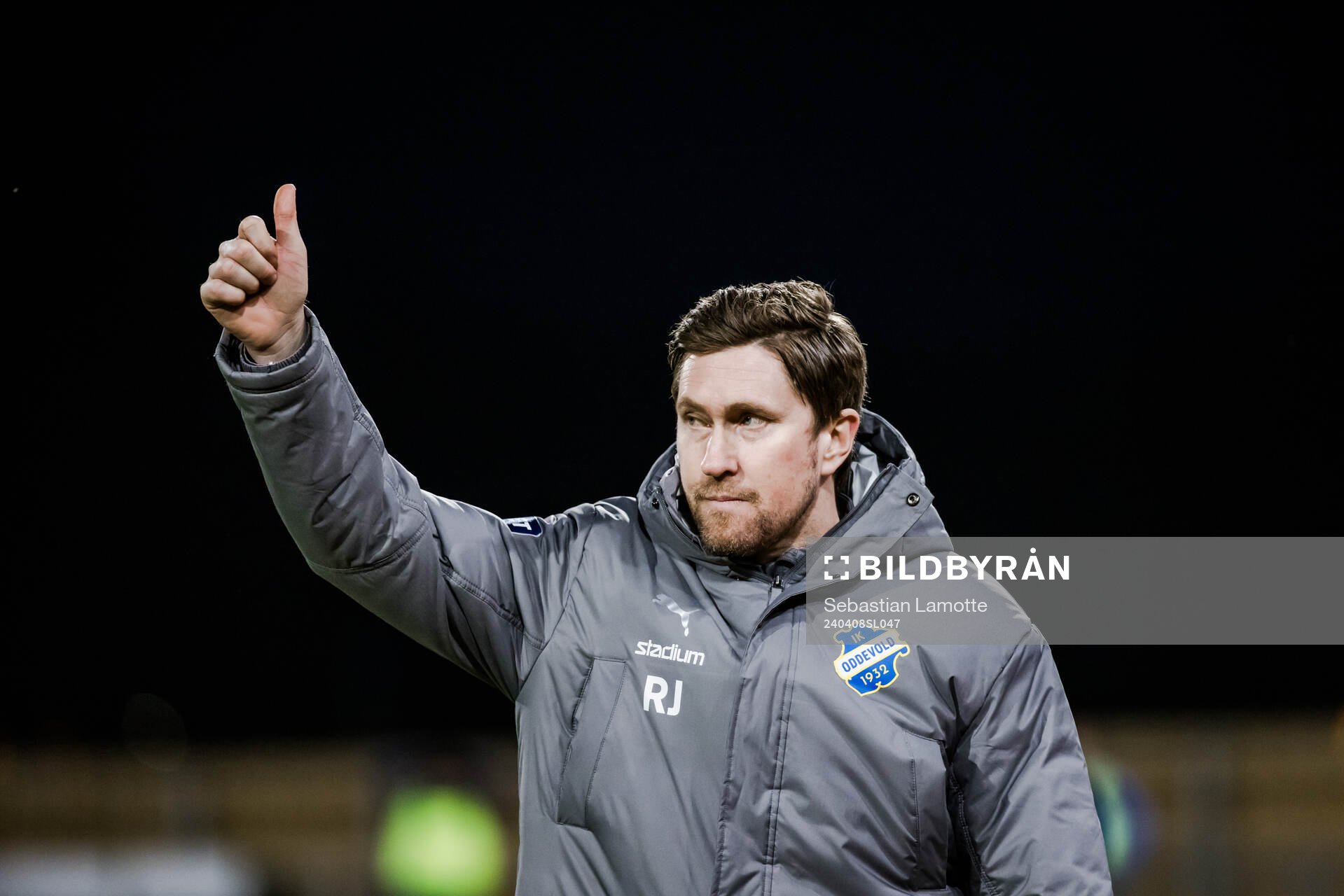 IK Oddevolds tränare Rikard Nilsson